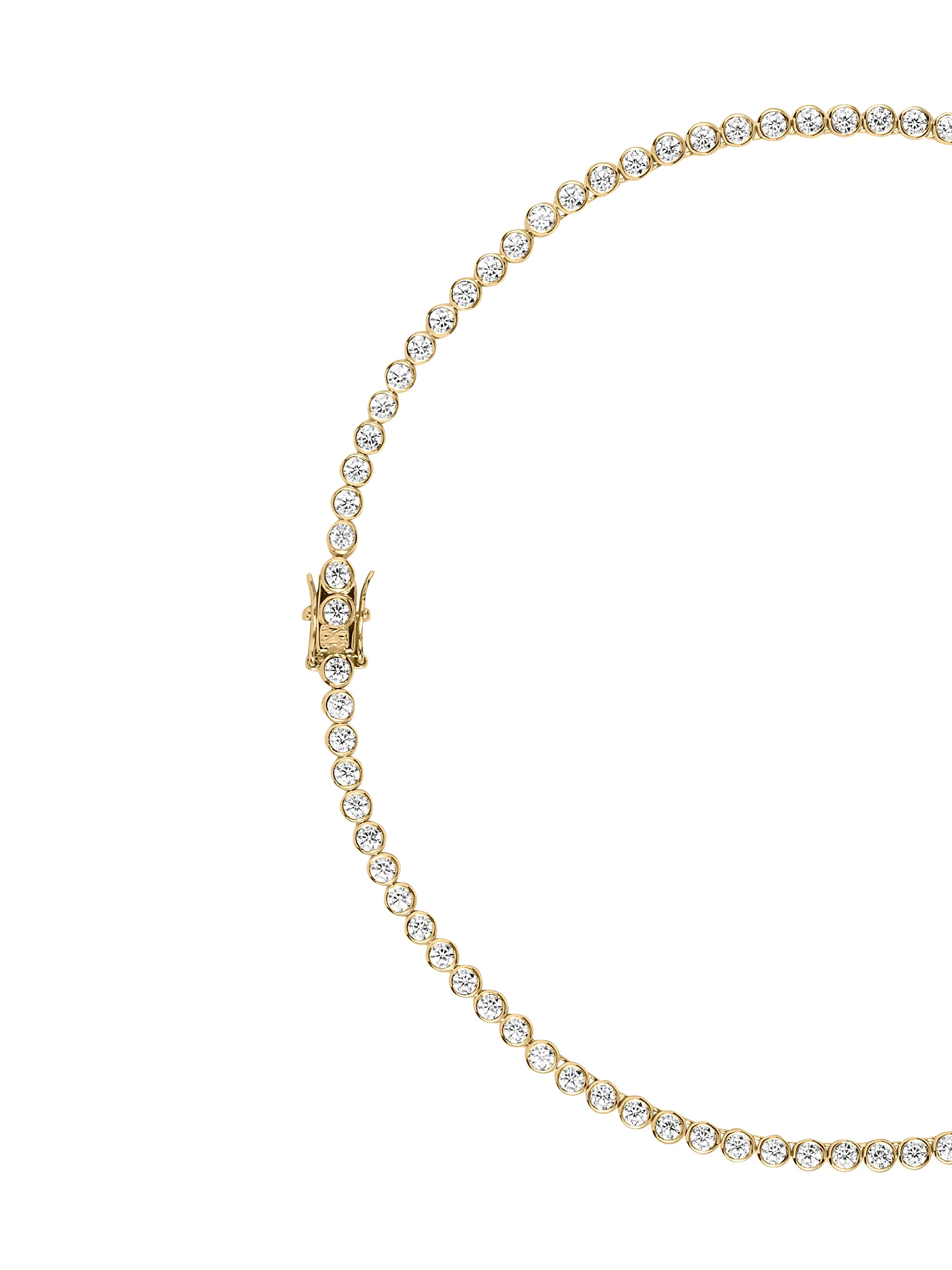 Dorsey - JAMES BEZEL RIVIÈRE NECKLACE IN MOISSANITE - Image 2