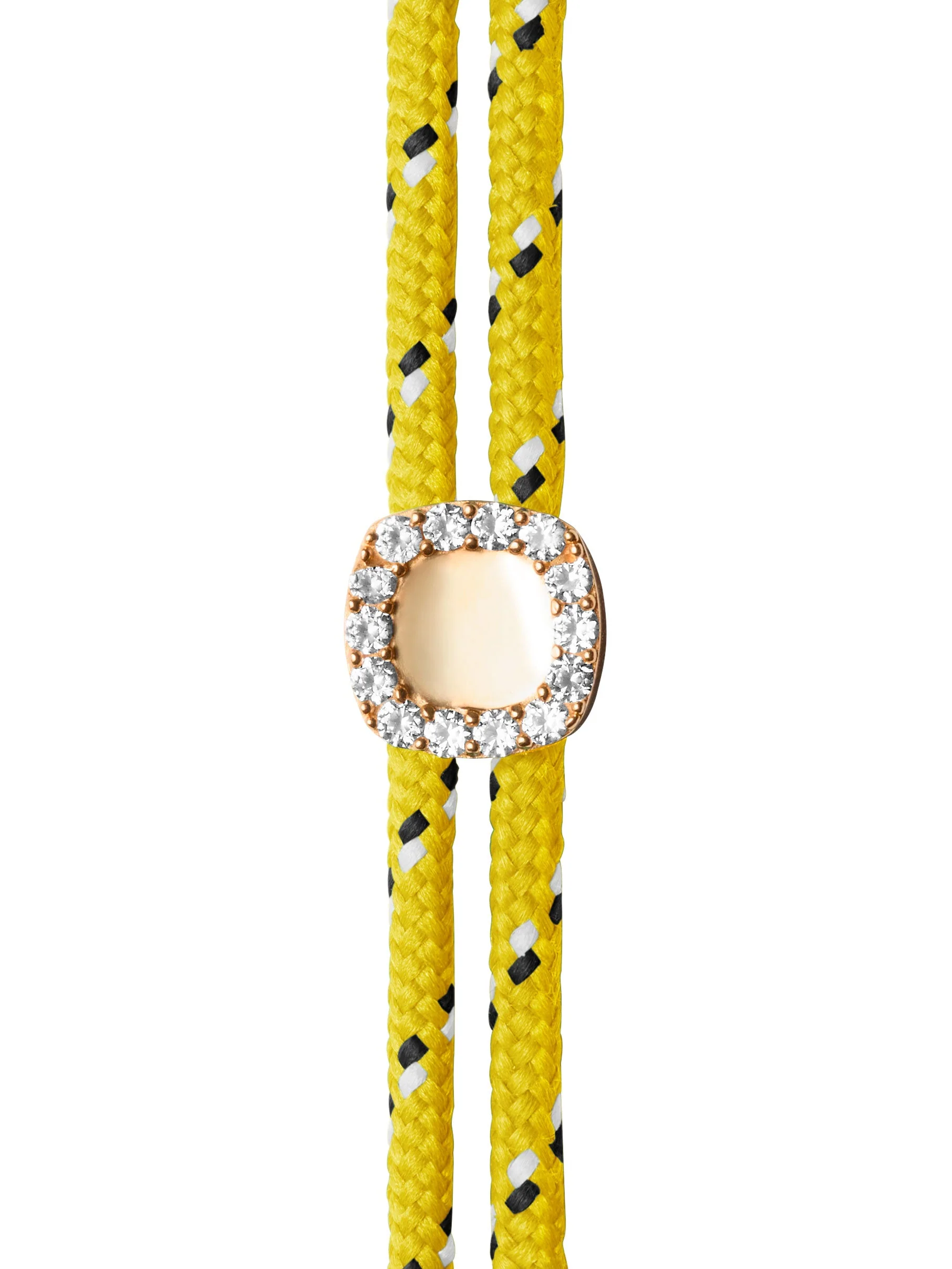 Dorsey - JAMES BEZEL JAUNE PARACORD BRACELET, GOLD - Image 2