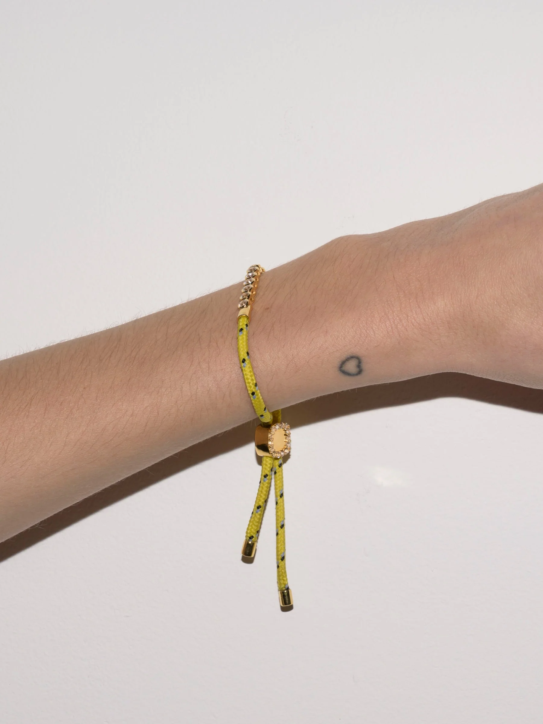 Dorsey - JAMES BEZEL JAUNE PARACORD BRACELET, GOLD - Image 4