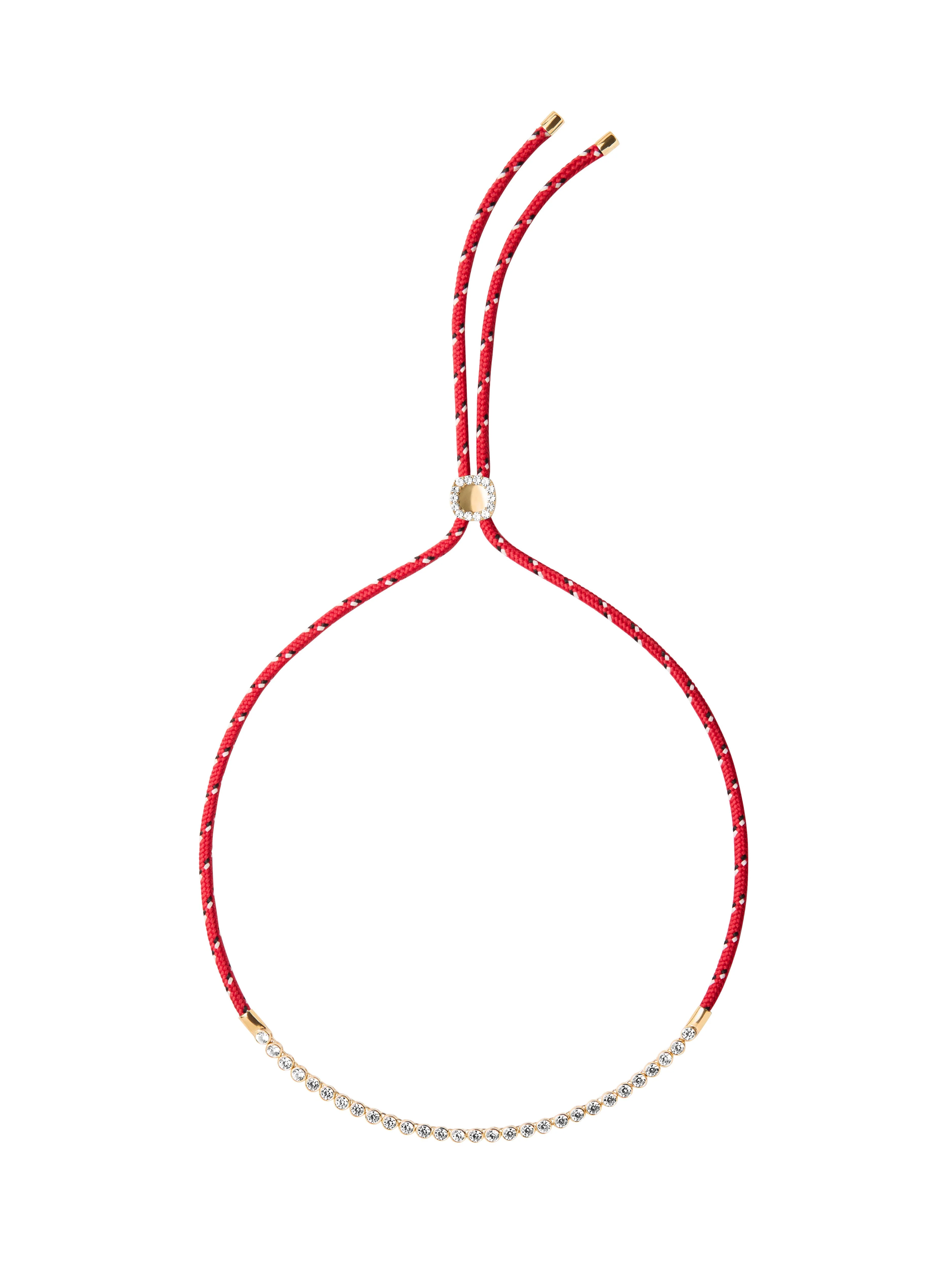 Dorsey - JAMES BEZEL LAB DIAMOND ROUGE PARACORD NECKLACE, 14K YELLOW GOLD