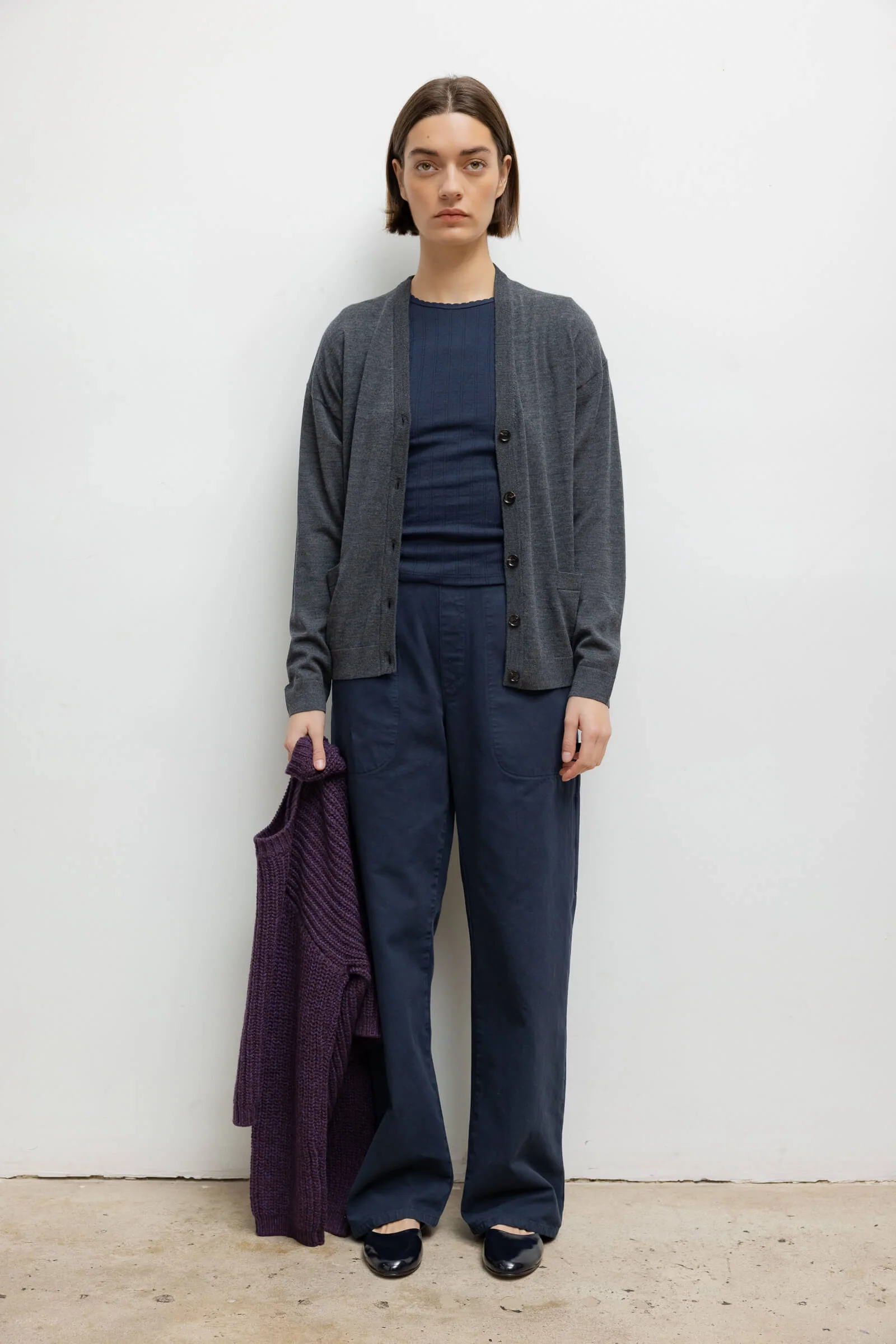 Leset - James V Neck Cardigan - Image 3
