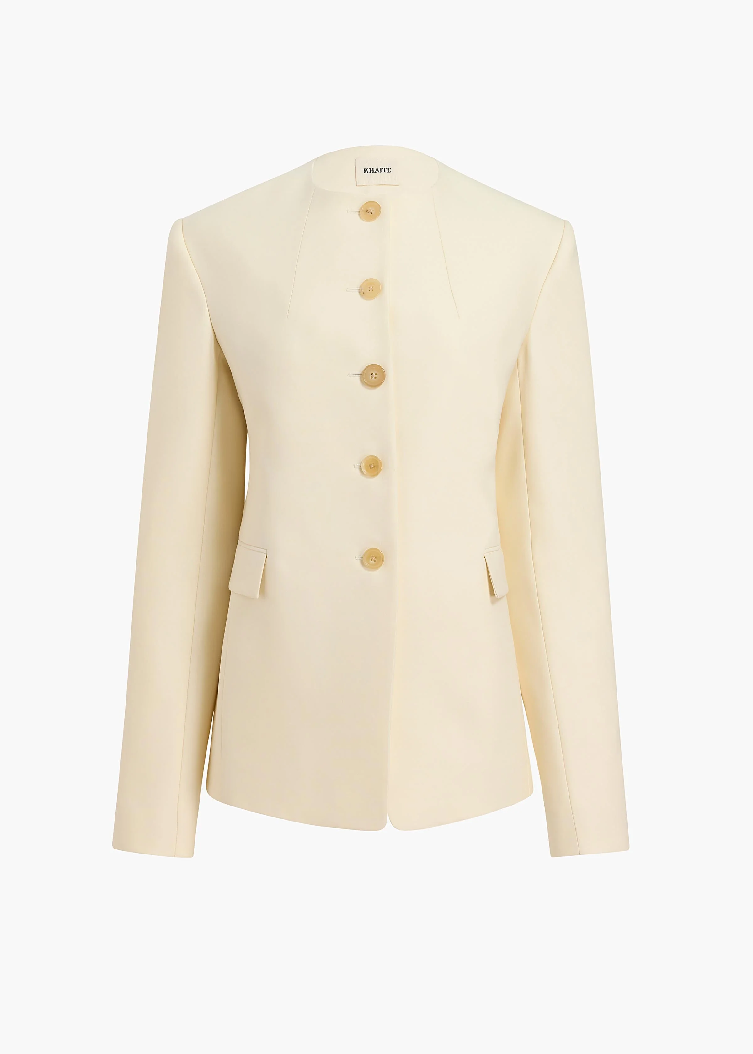 Khaite - Jameson Jacket in Cream