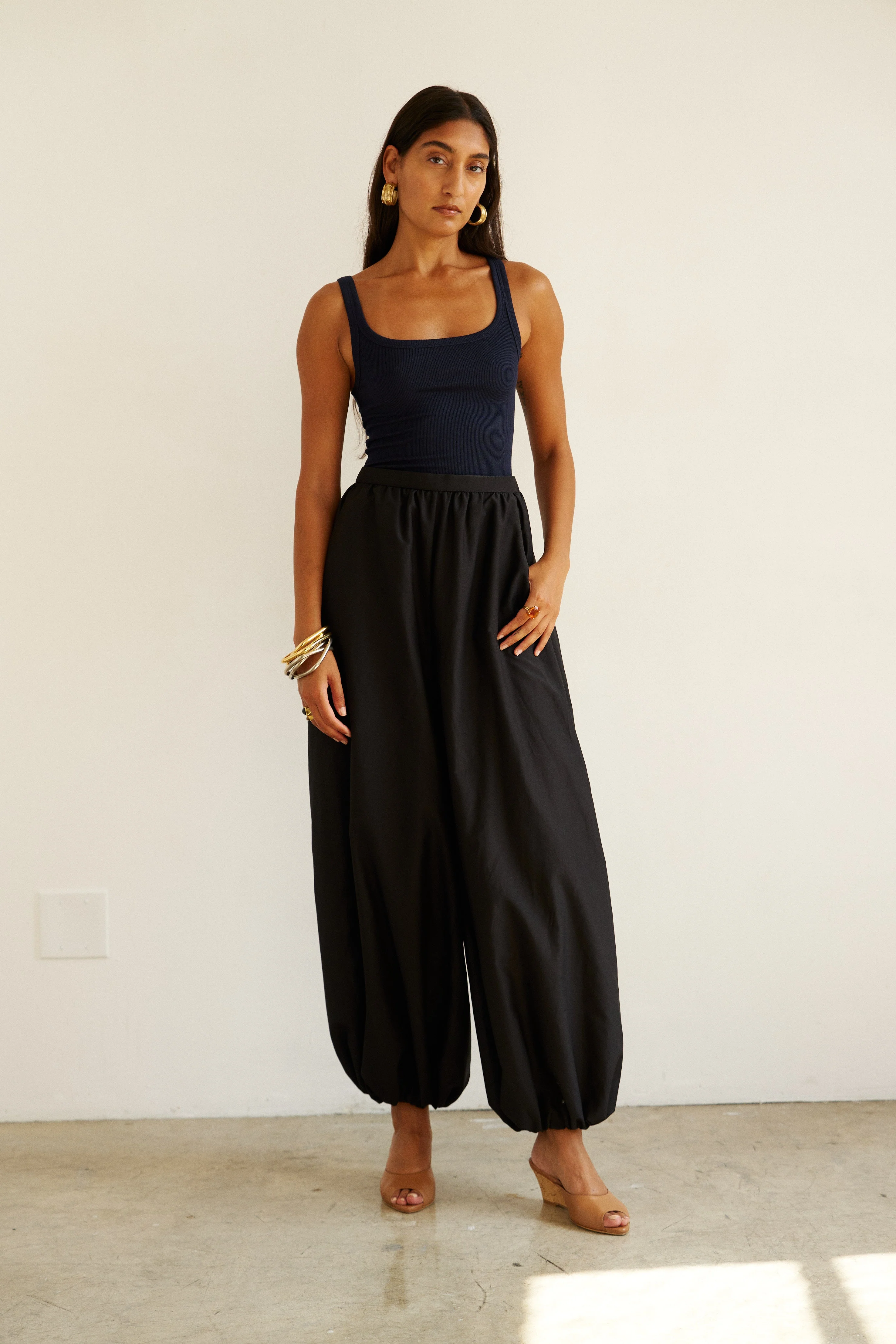 Jamie Haller - The Balloon Pant in Black - Image 2