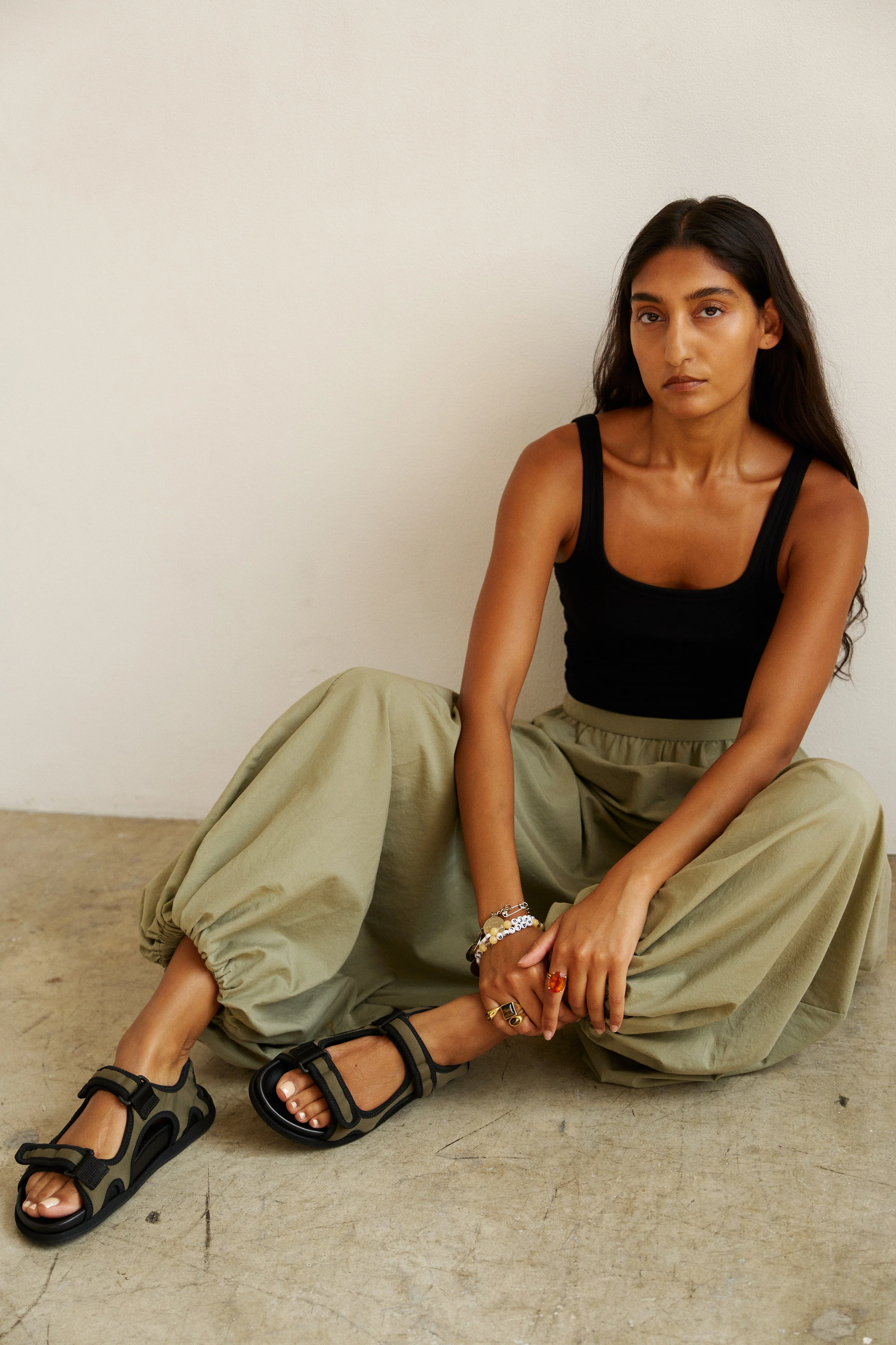 Jamie Haller - The Balloon Pant in Eucalyptus - Image 3