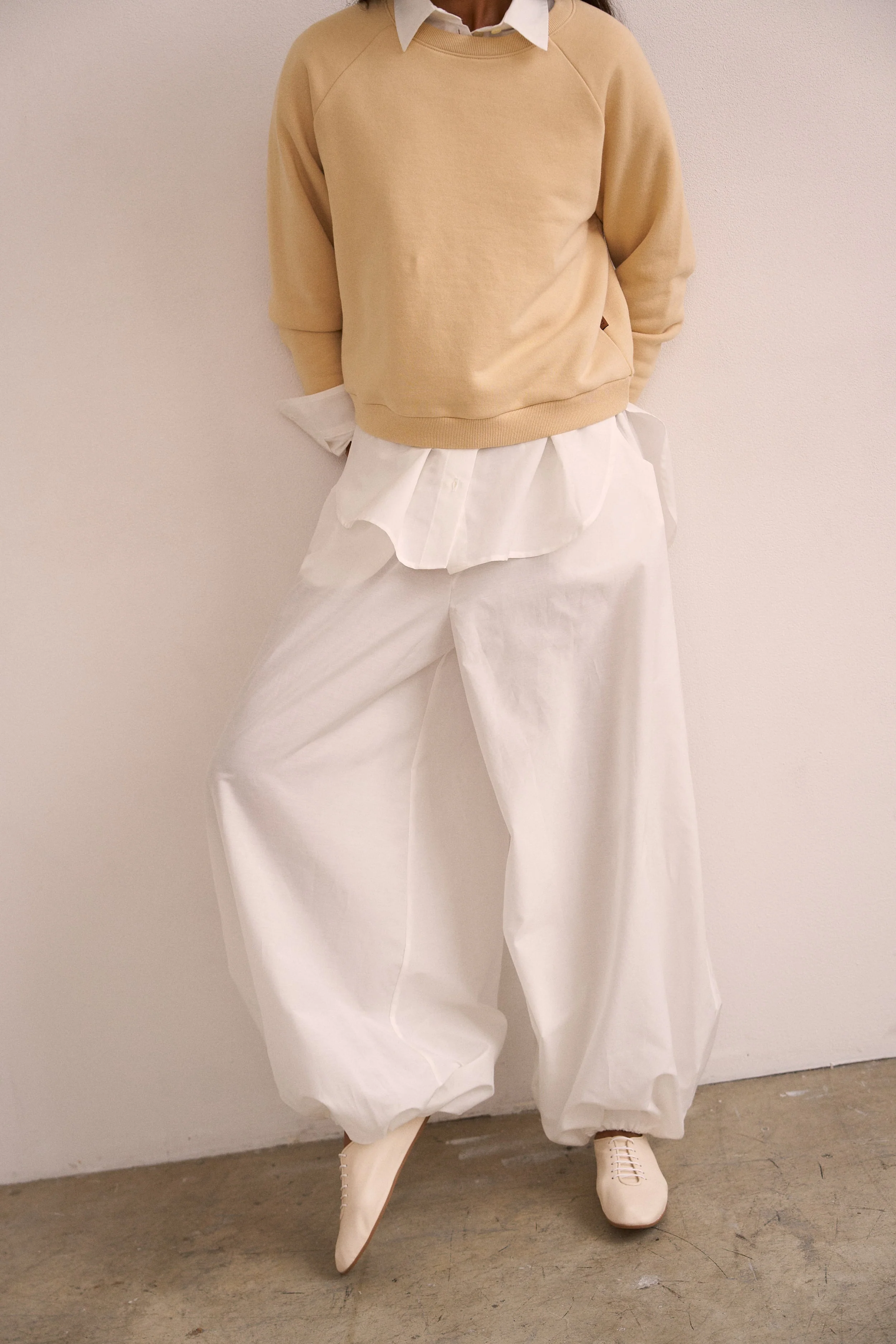Jamie Haller - The Balloon Pant in White - Image 2