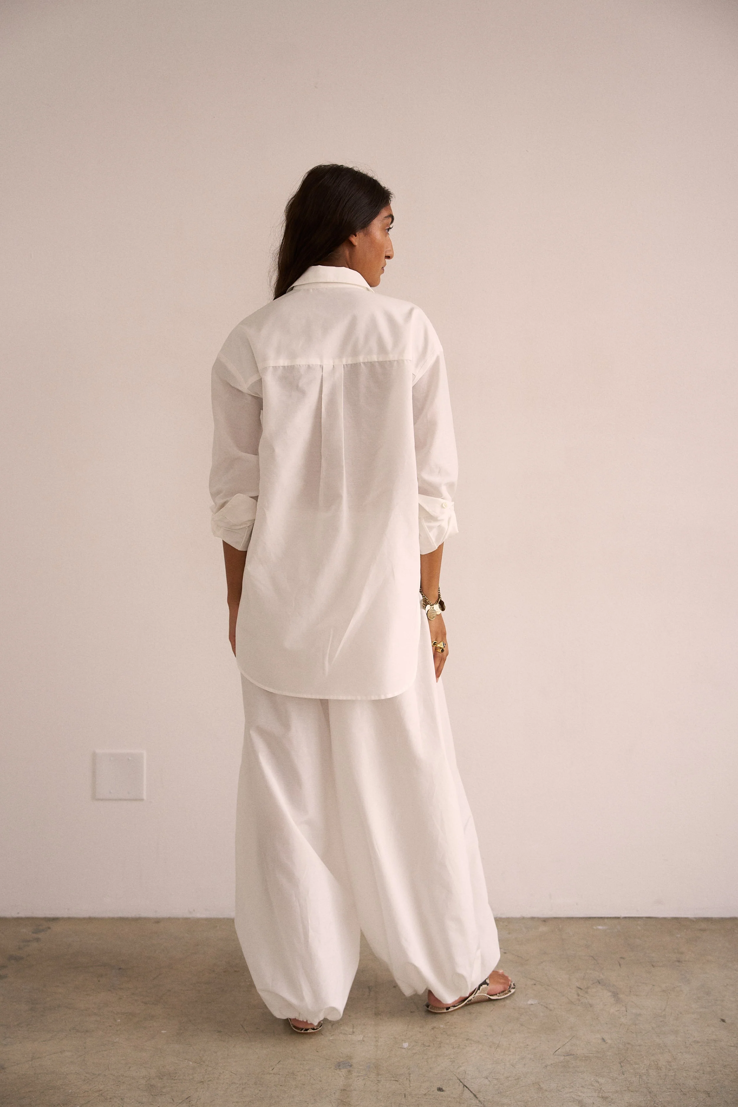 Jamie Haller - The Balloon Pant in White - Image 4