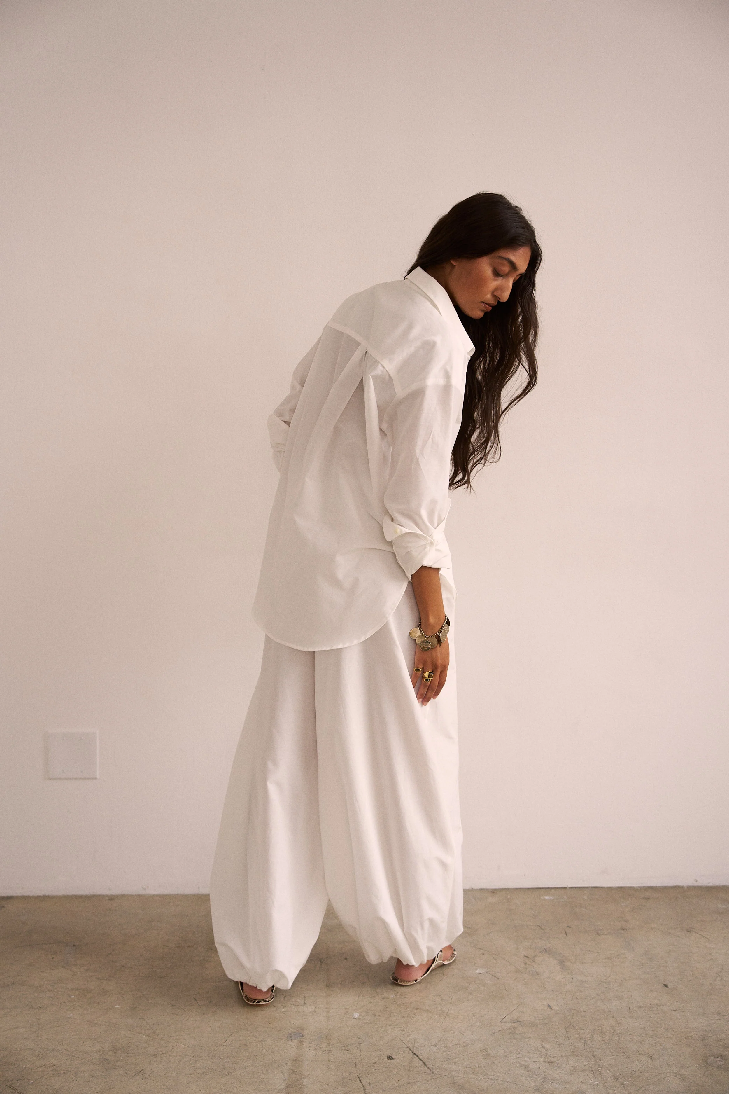 Jamie Haller - The Balloon Pant in White - Image 5