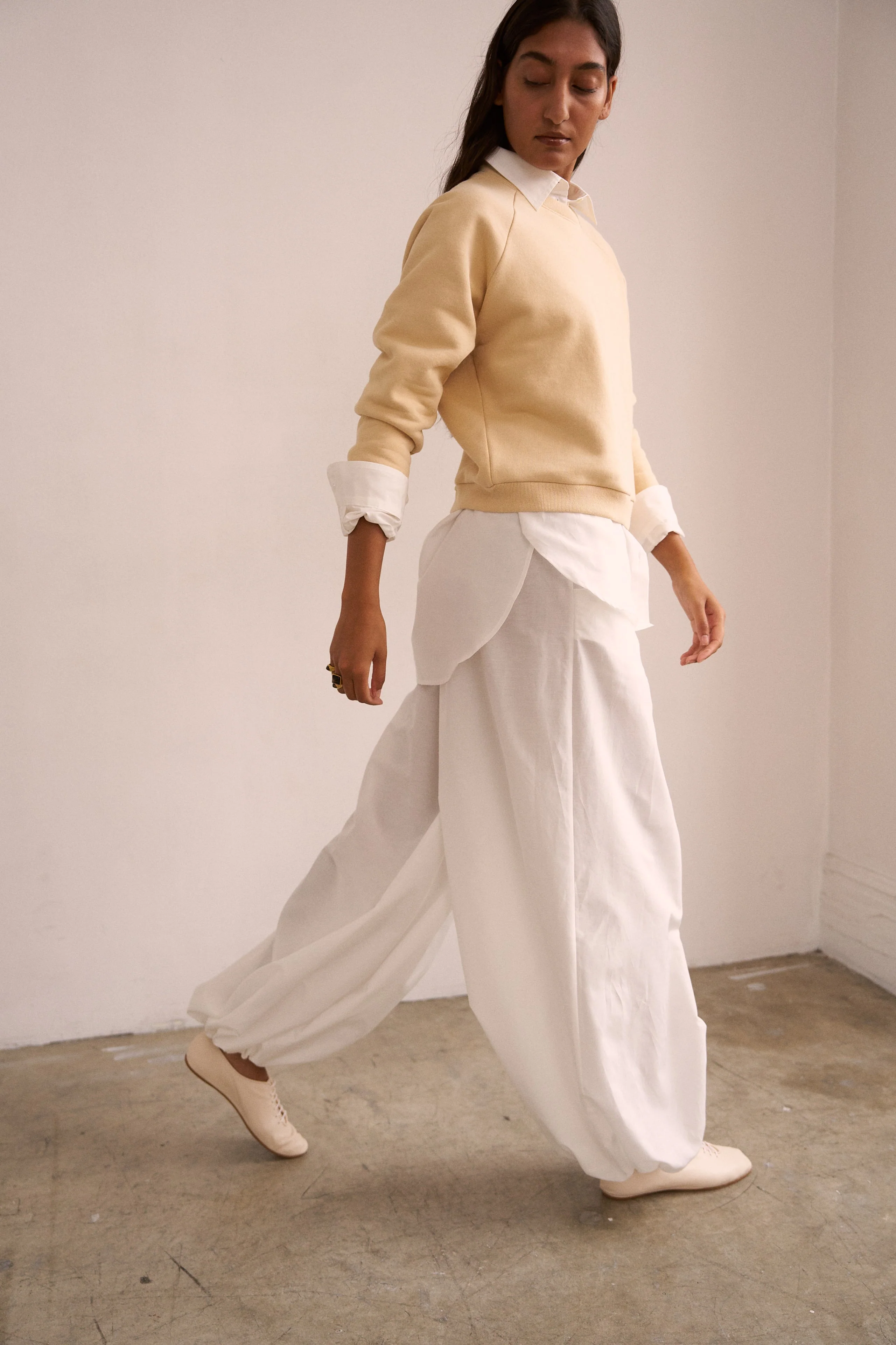 Jamie Haller - The Balloon Pant in White - Image 7