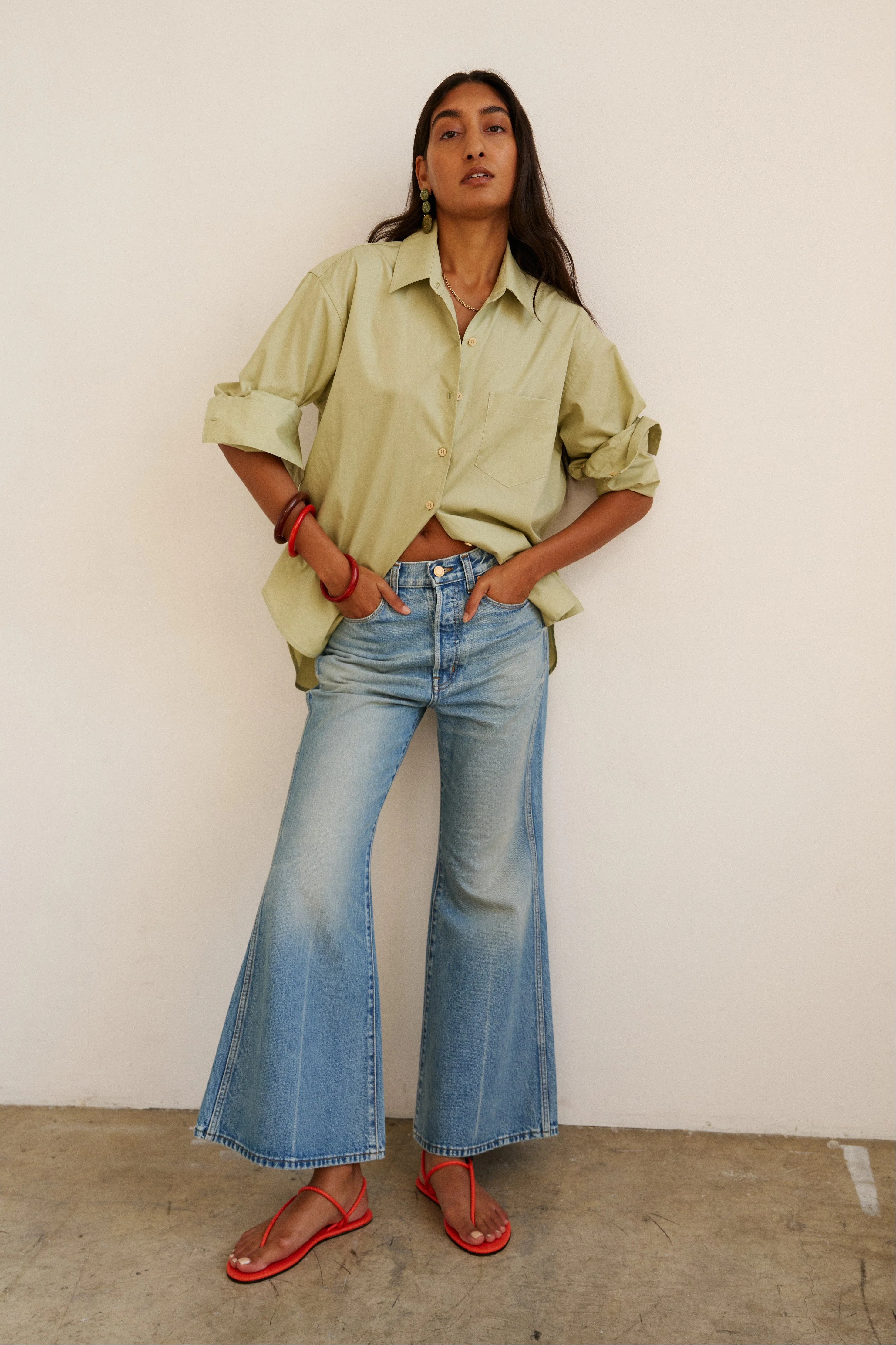 Jamie Haller - The Bell Crop in Beach Indigo