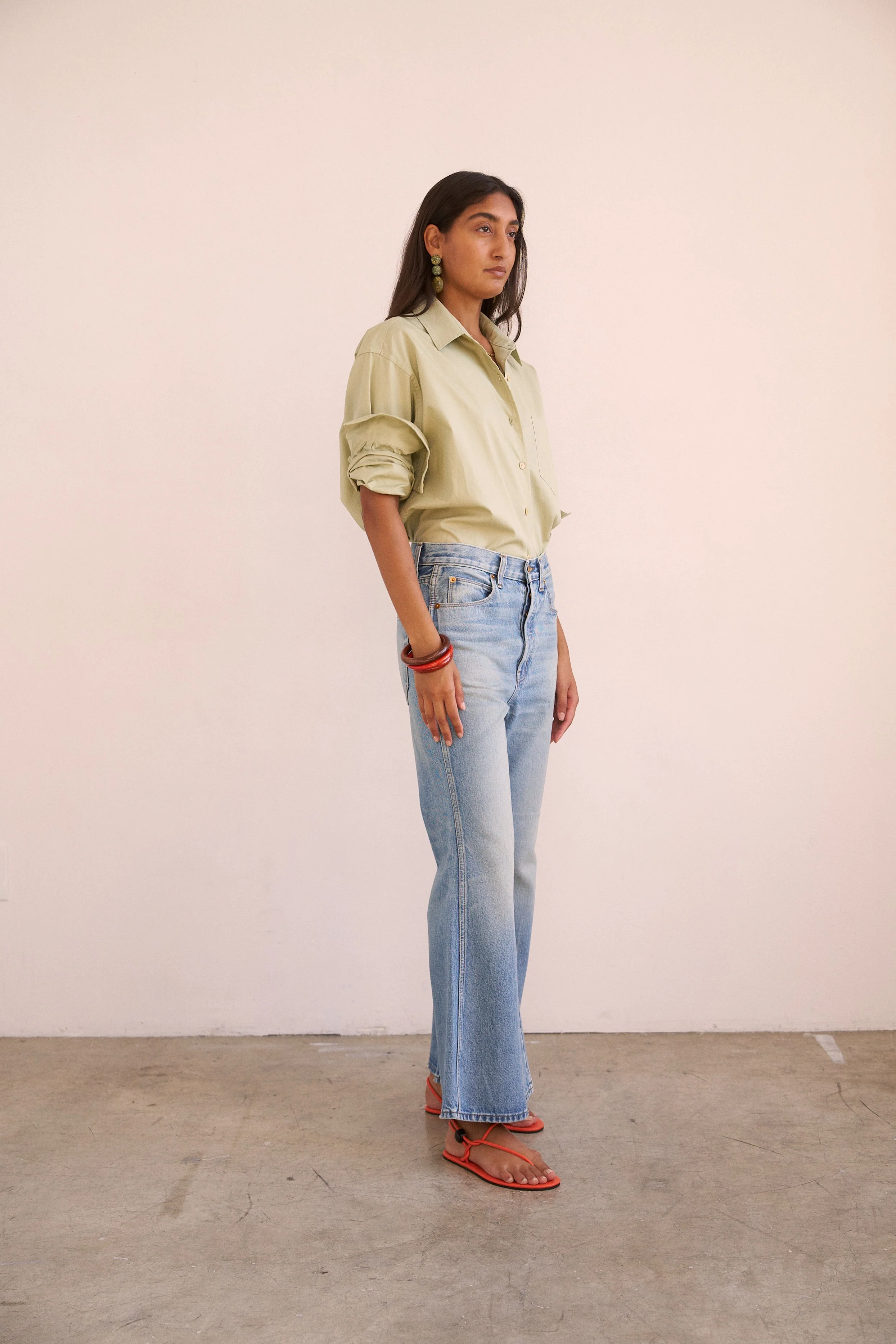 Jamie Haller - The Bell Crop in Beach Indigo - Image 5