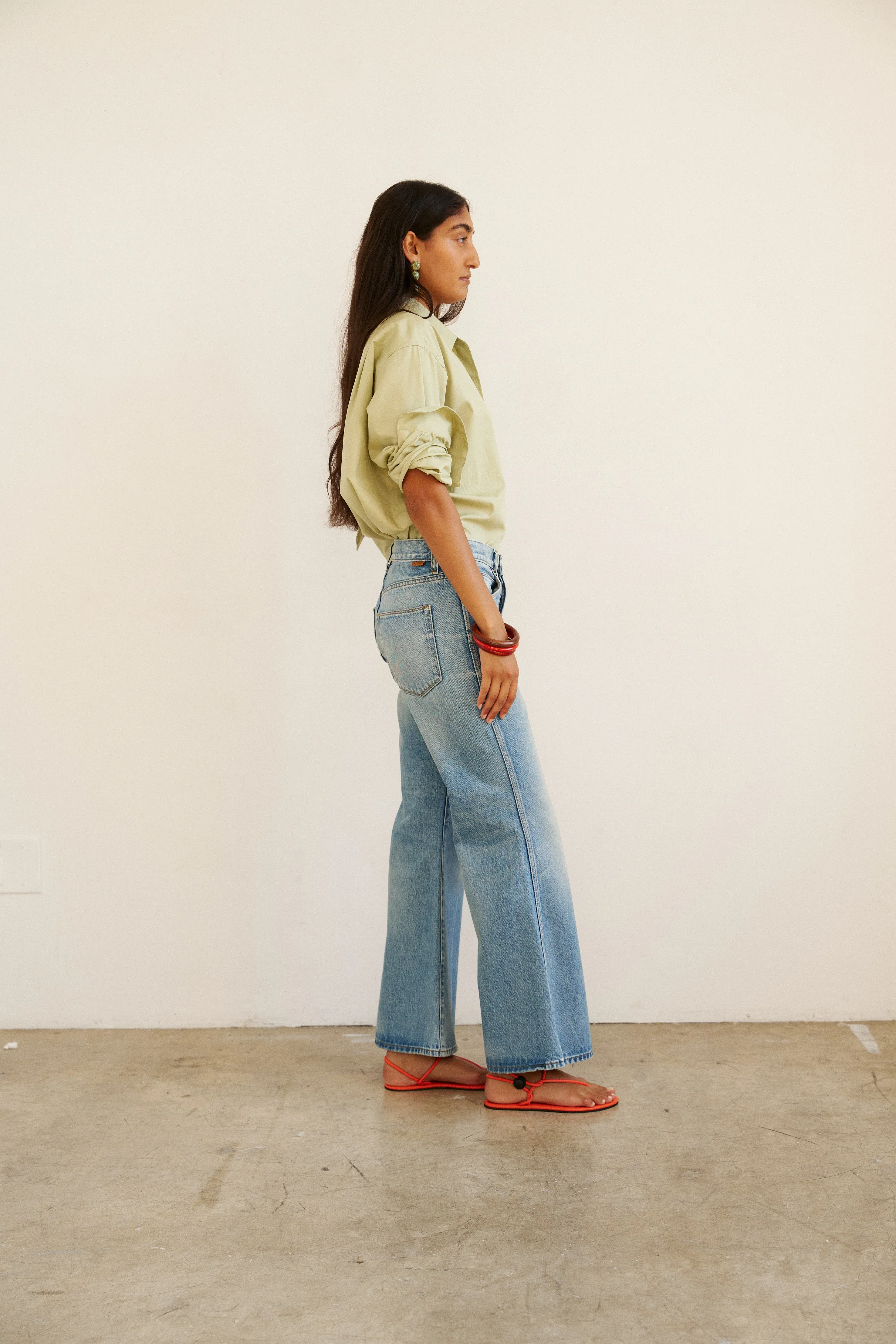 Jamie Haller - The Bell Crop in Beach Indigo - Image 6