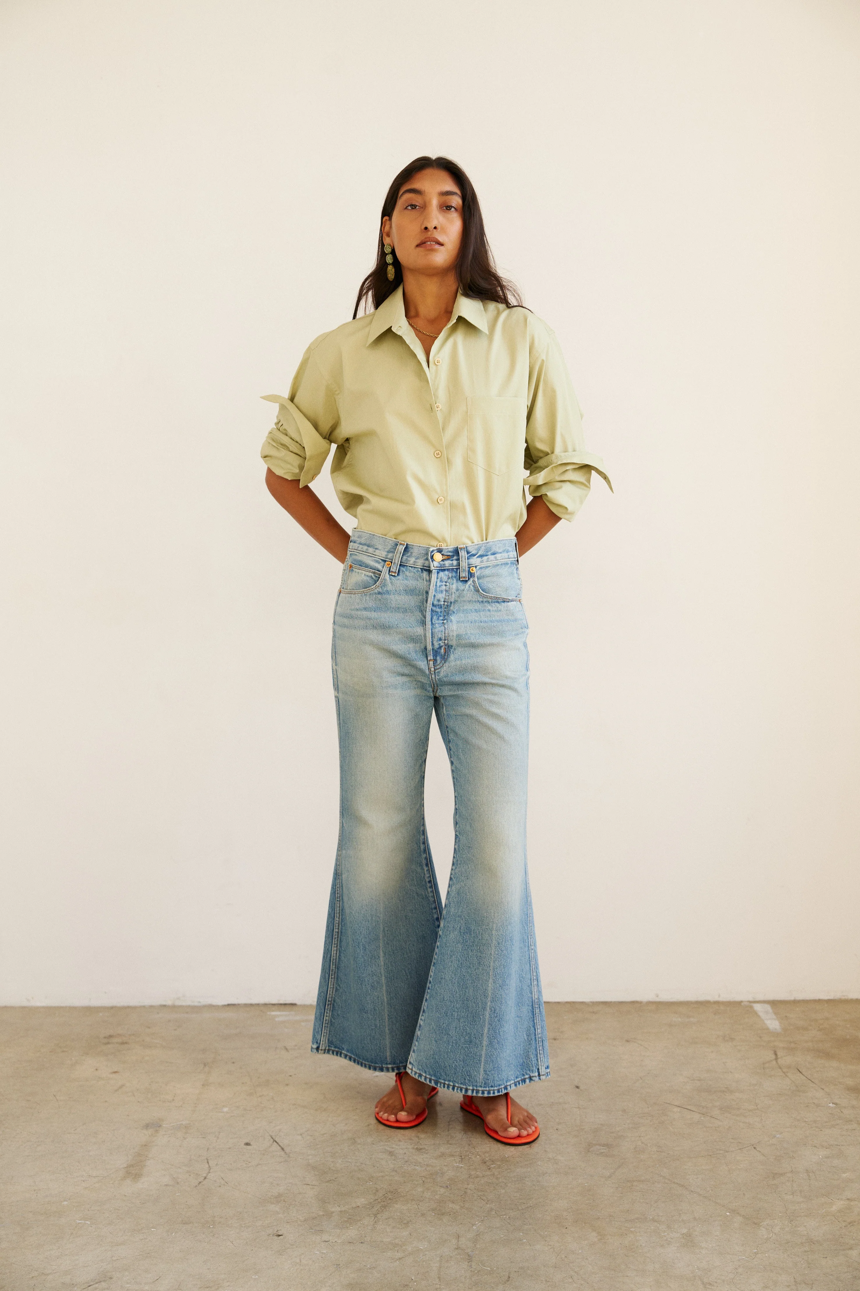 Jamie Haller - The Bell Crop in Beach Indigo - Image 9