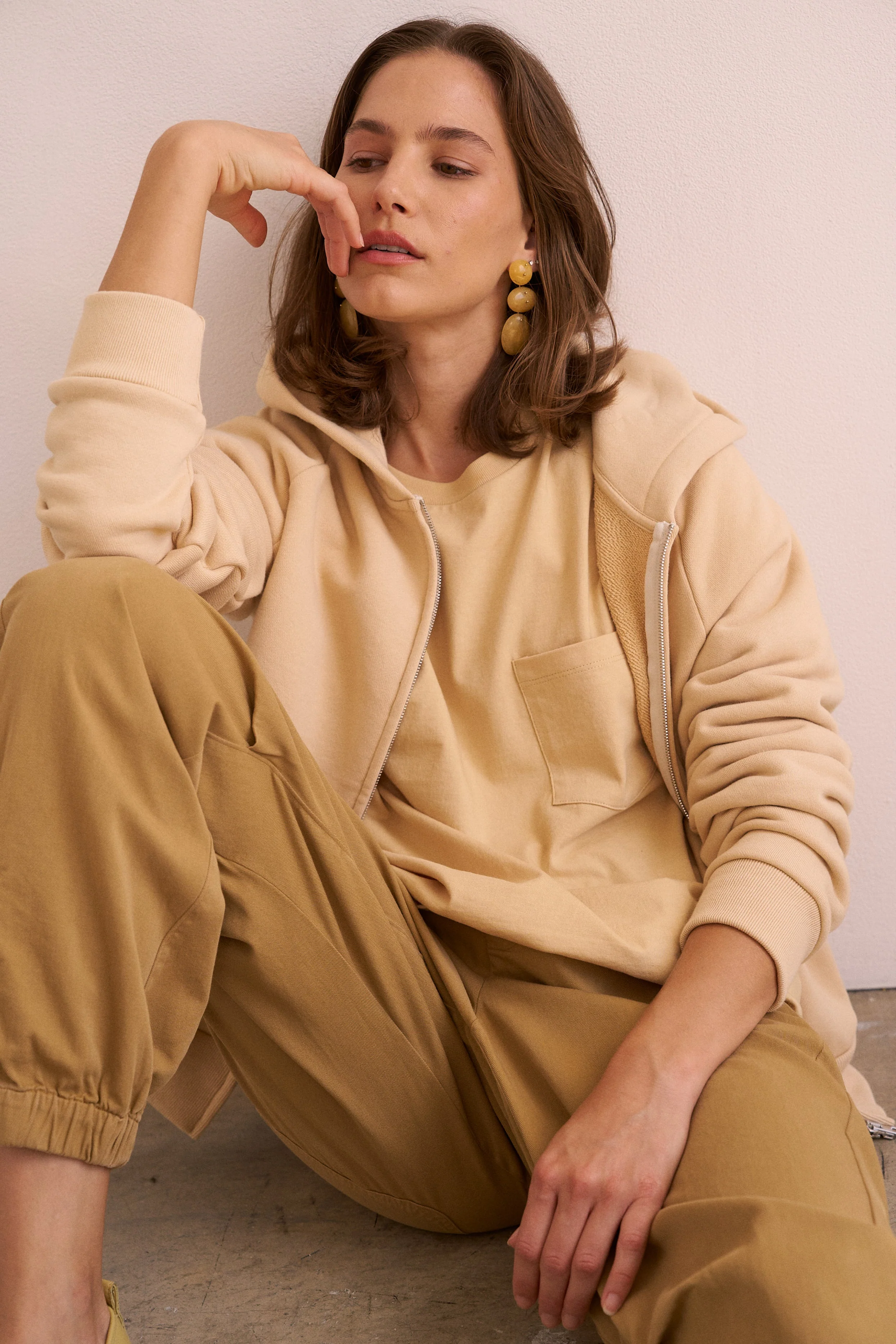 Jamie Haller - The Bird Hoodie in Butter - Image 2