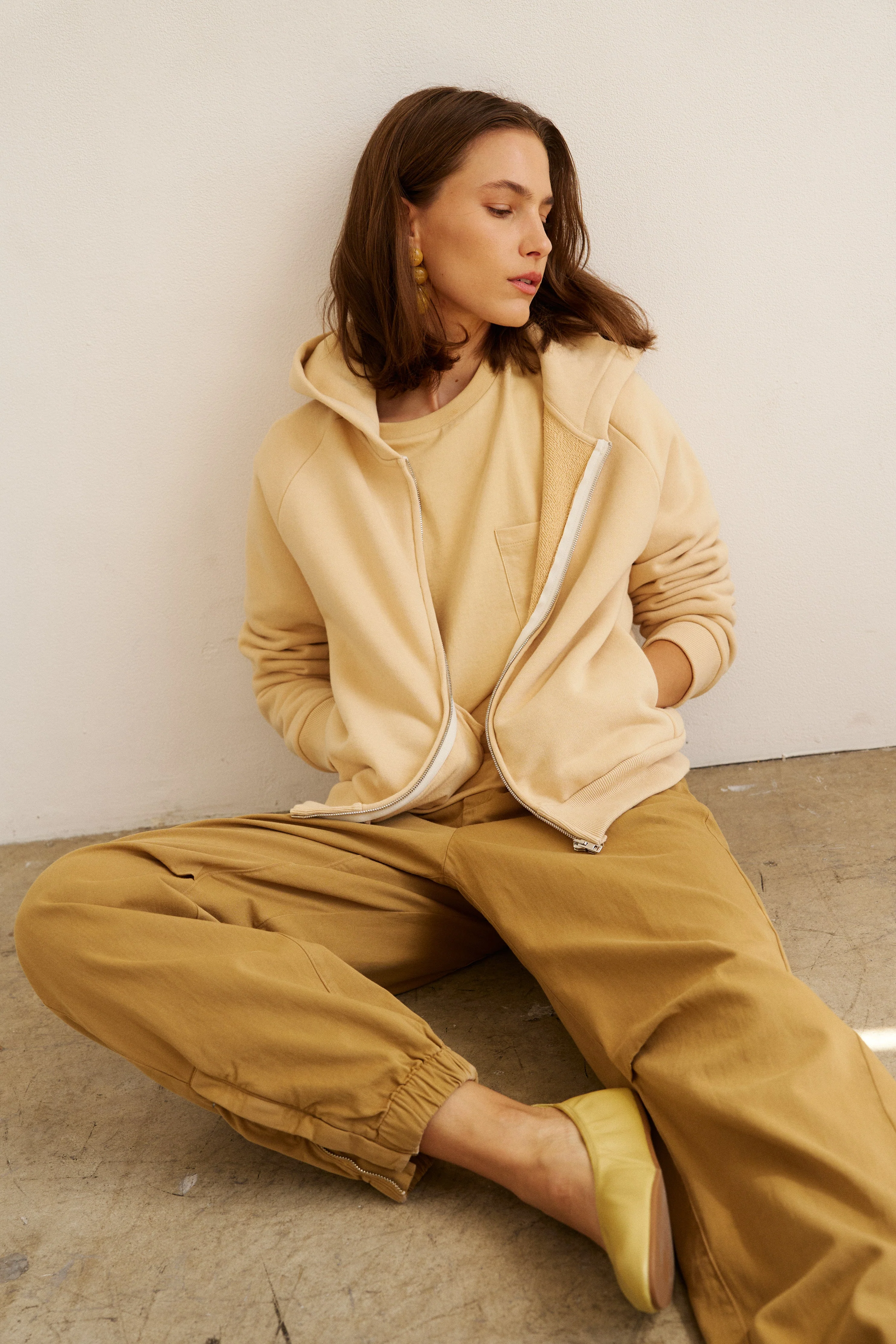 Jamie Haller - The Bird Hoodie in Butter - Image 5