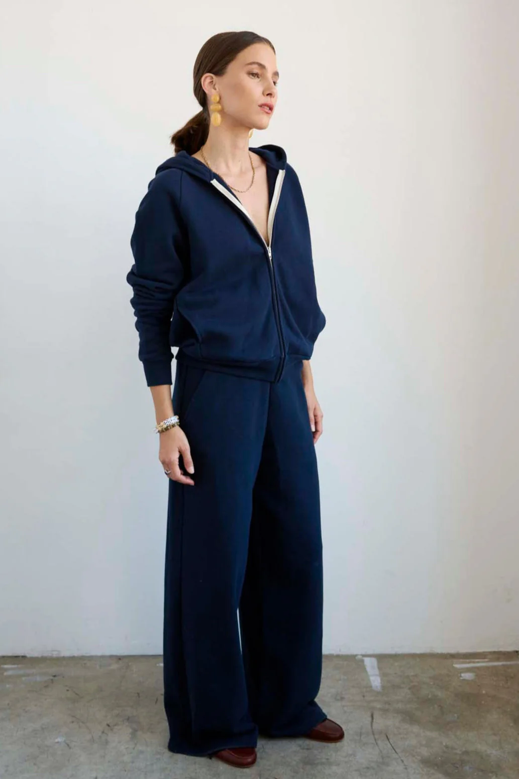 Jamie Haller - The Bird Hoodie in Navy - Image 3