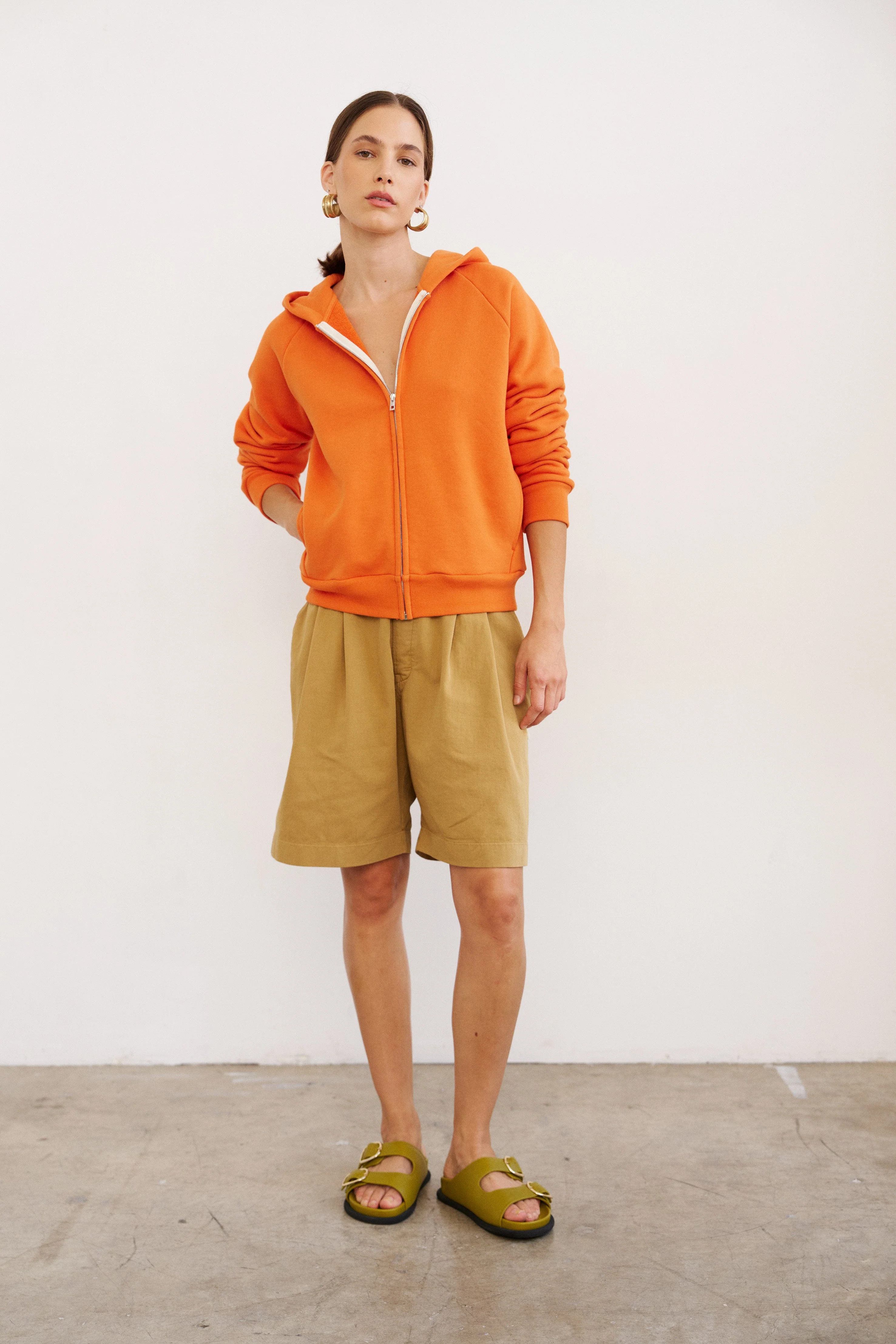 Jamie Haller - The Bird Hoodie in Orange - Image 3
