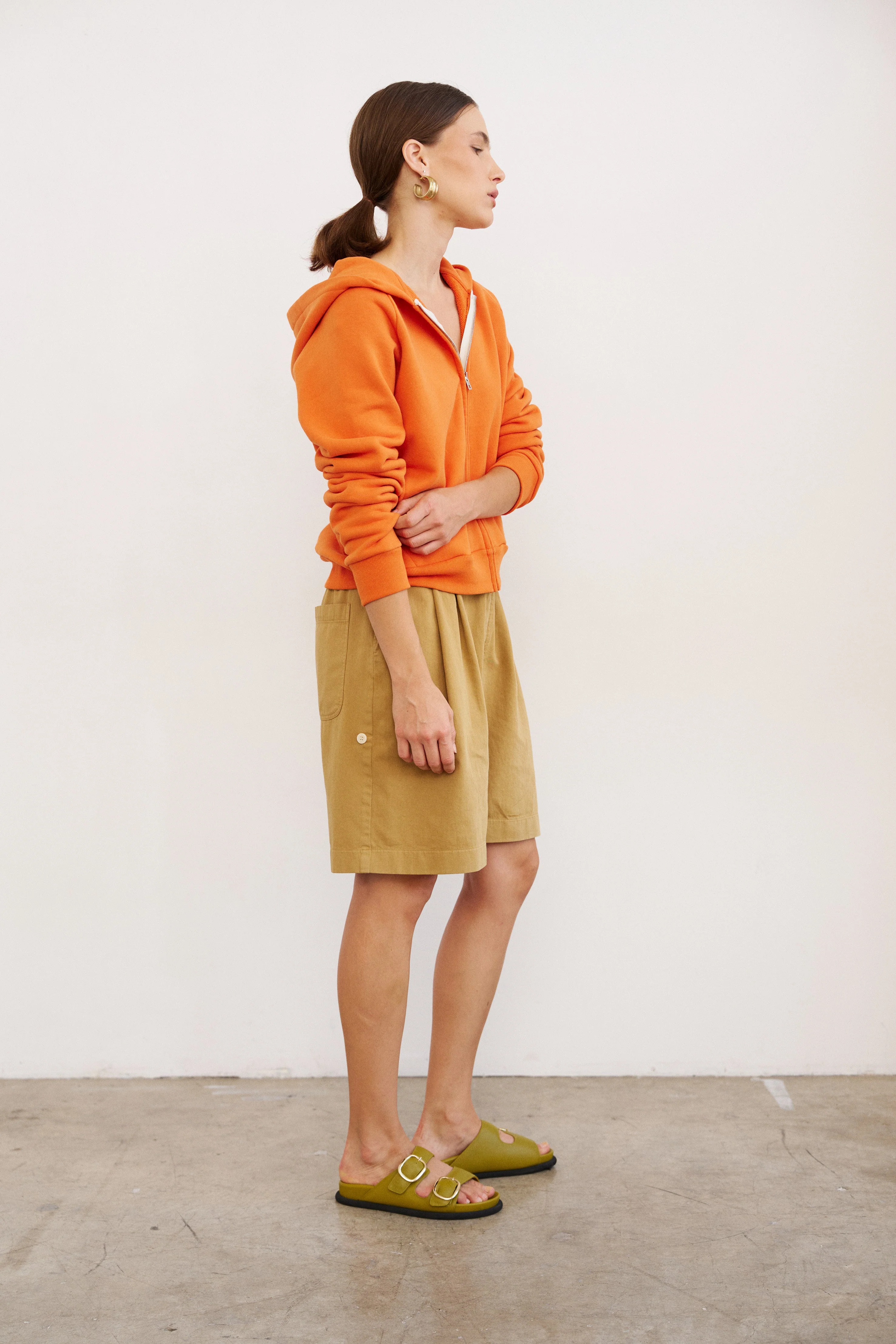 Jamie Haller - The Bird Hoodie in Orange - Image 5