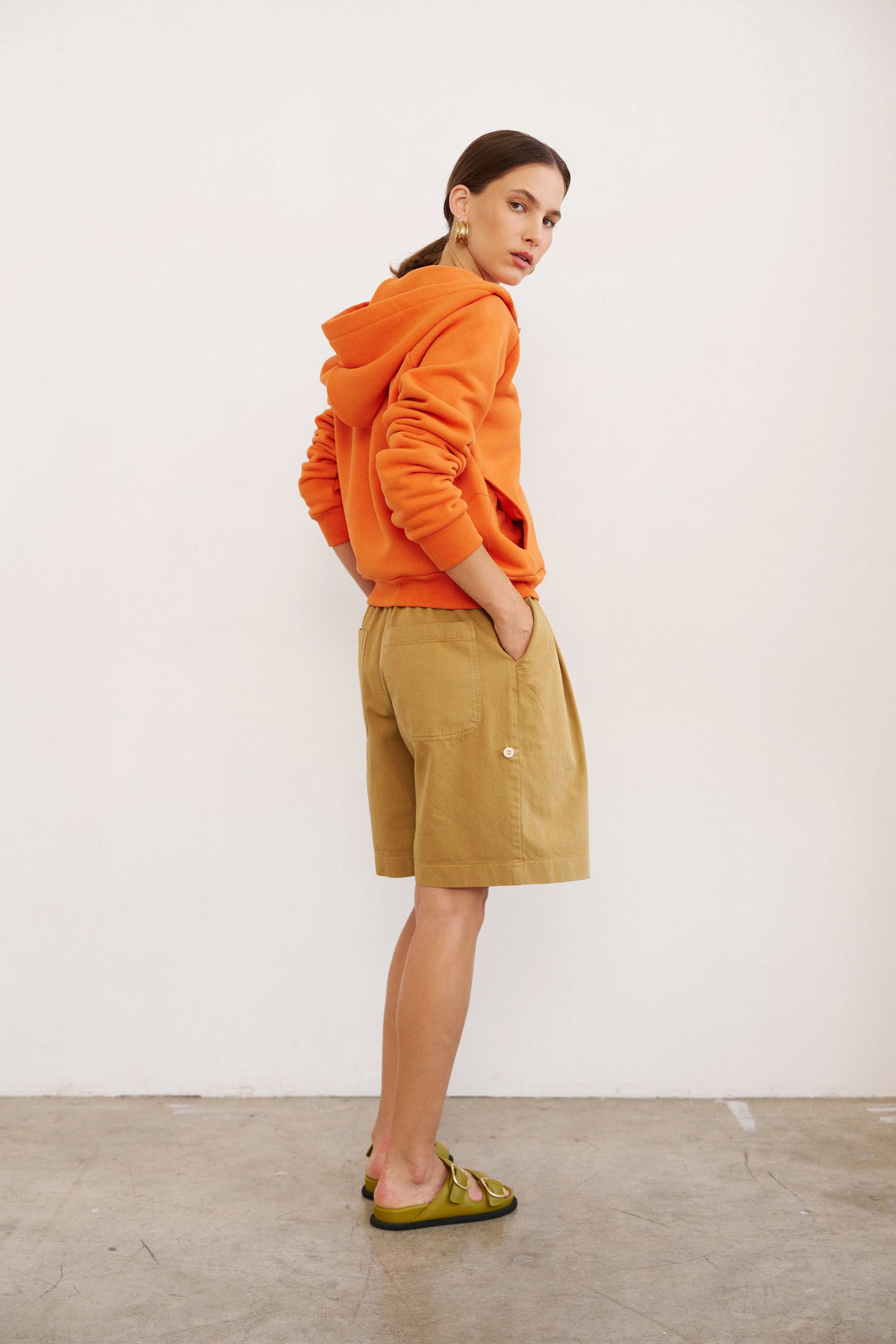 Jamie Haller - The Bird Hoodie in Orange - Image 6