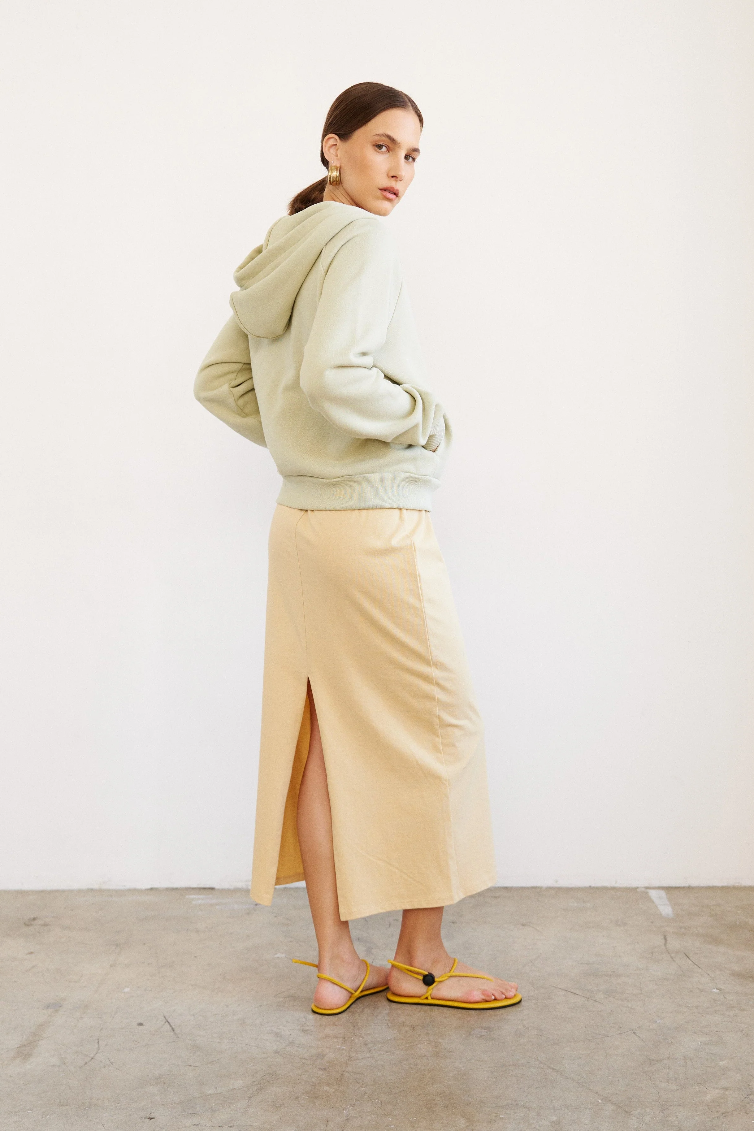 Jamie Haller - The Bird Hoodie in Pistachio - Image 5