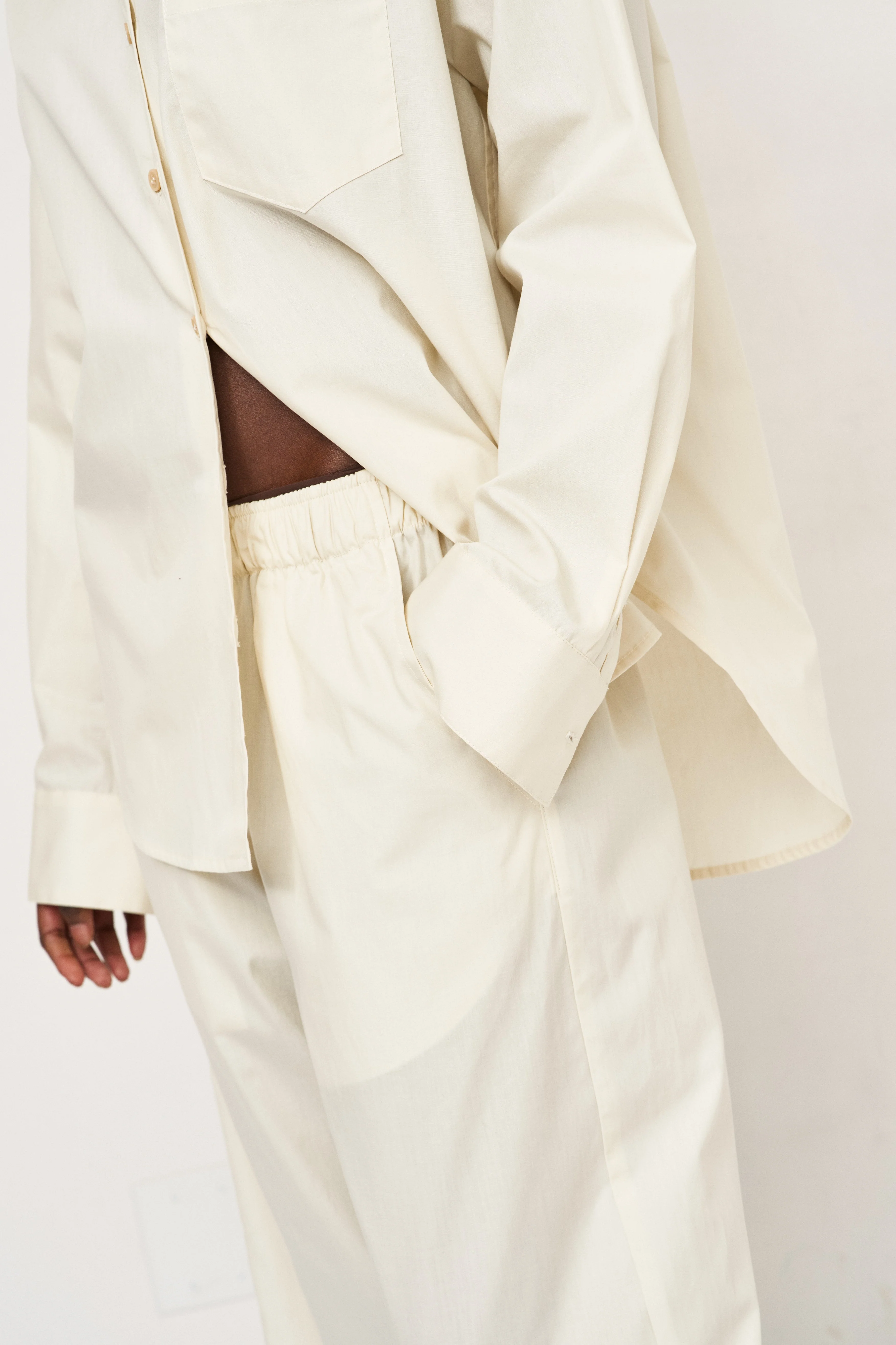 Jamie Haller - The Boxer Pant in Ecru - Image 7