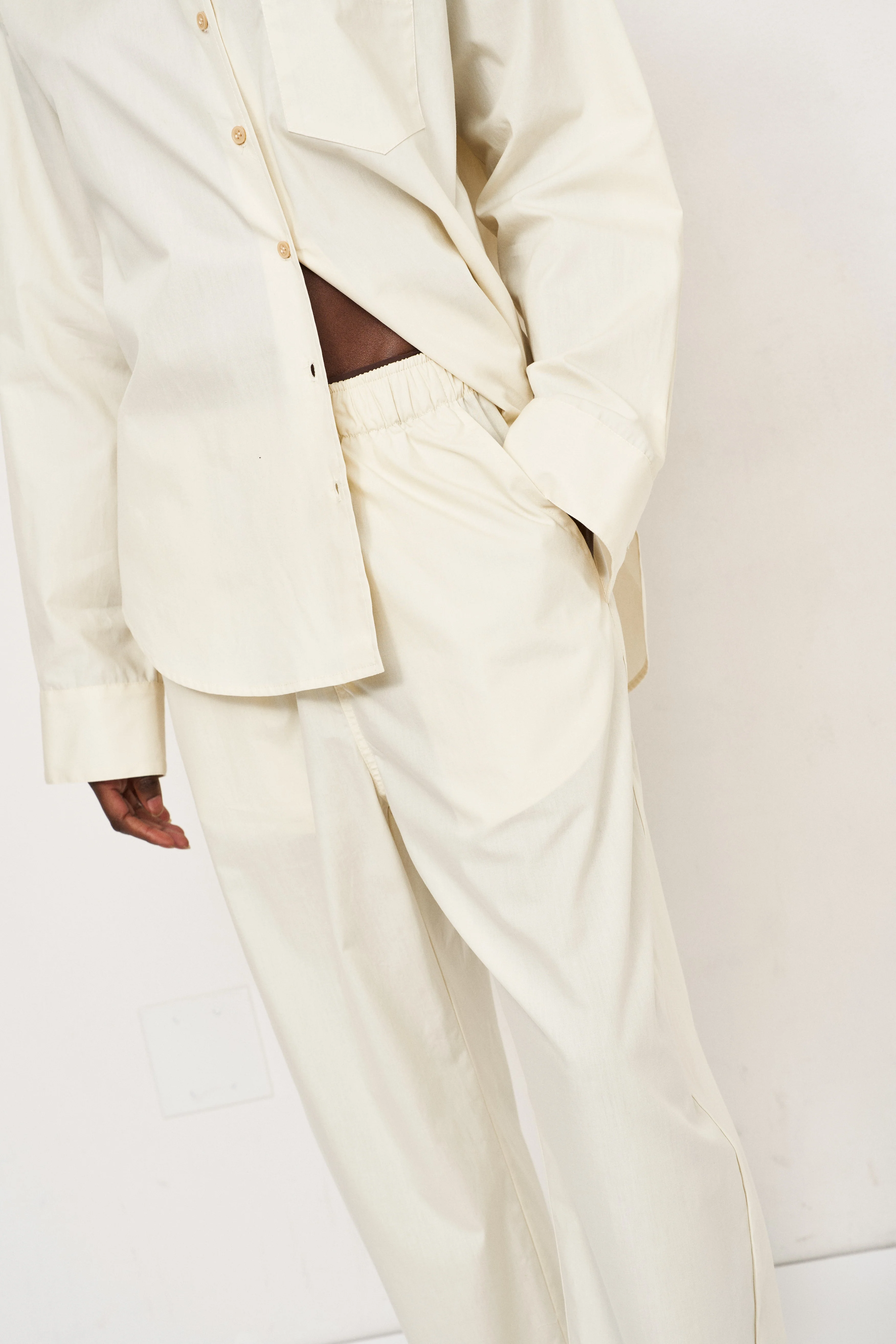 Jamie Haller - The Boxer Pant in Ecru - Image 8