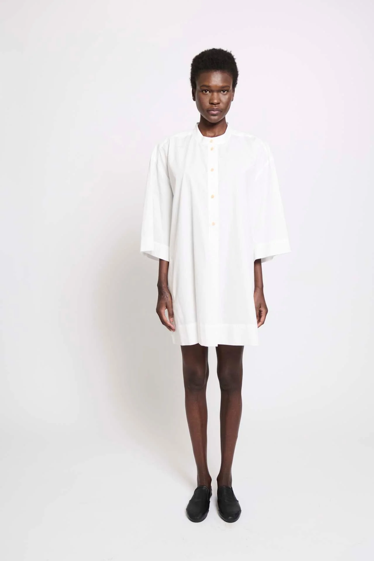 Jamie Haller - The Caftan Mini Dress in White