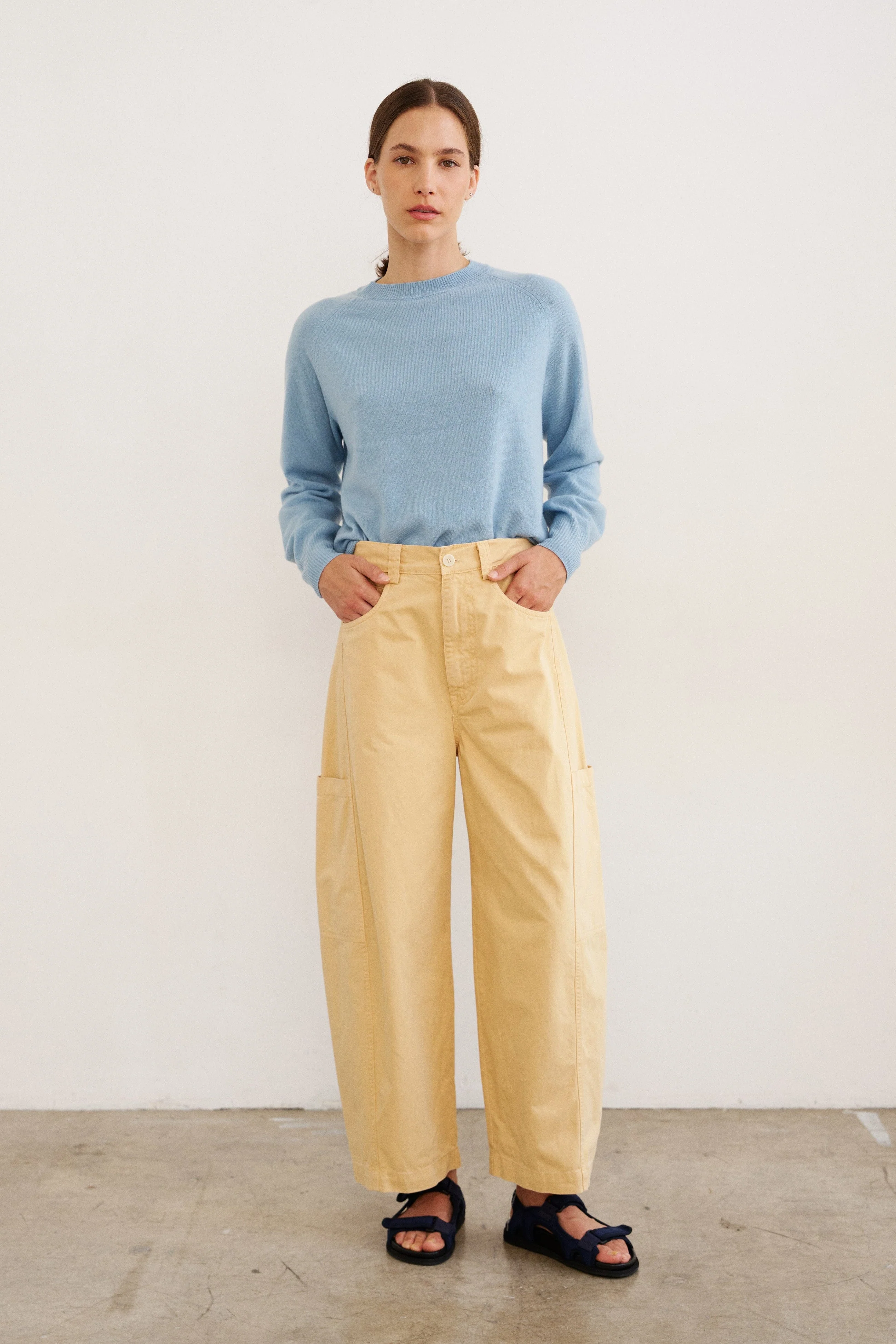 Jamie Haller - The Cashmere Crew in Baby Blue - Image 2
