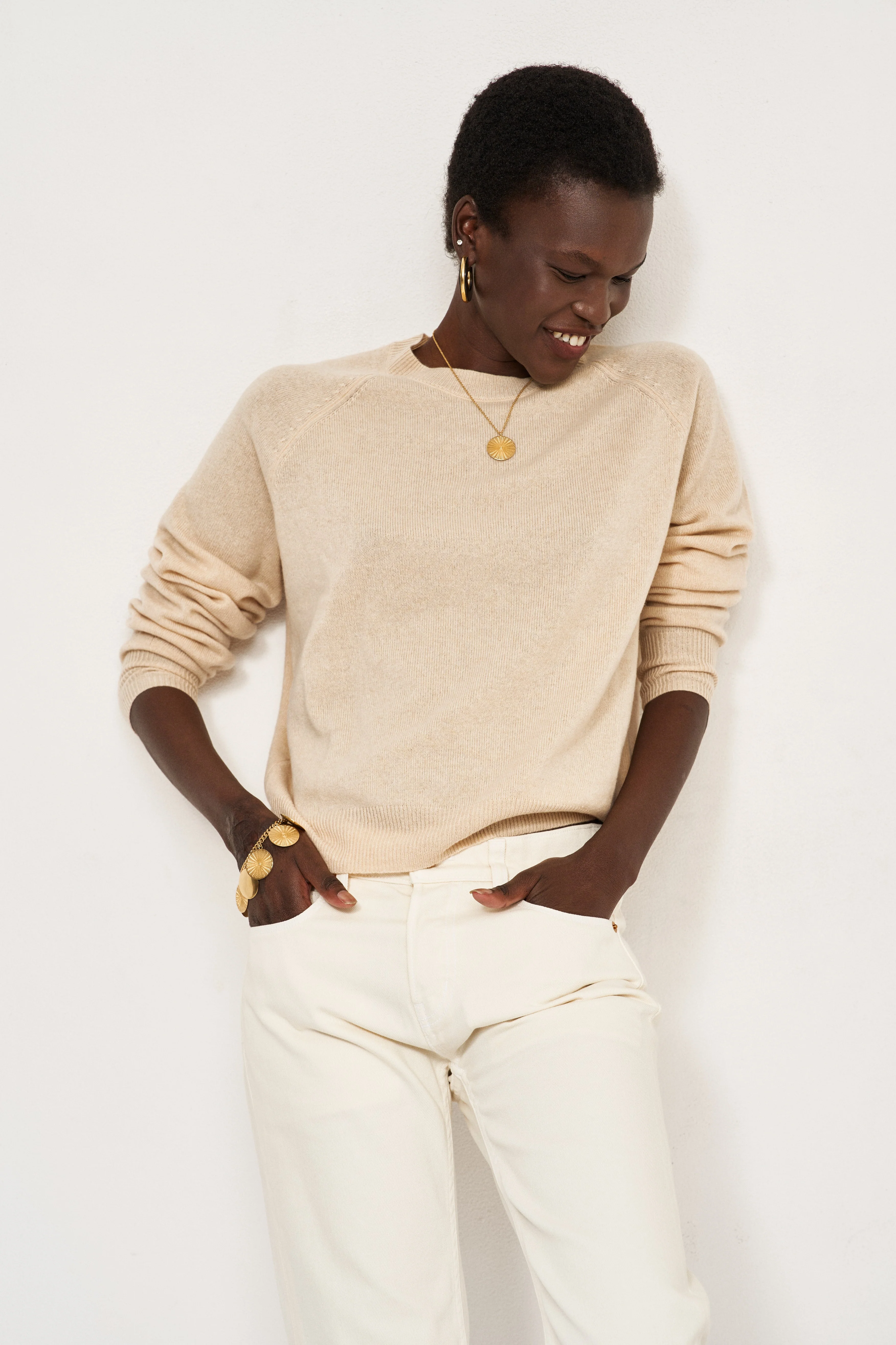 Jamie Haller - The Cashmere Crew in Creme - Image 3