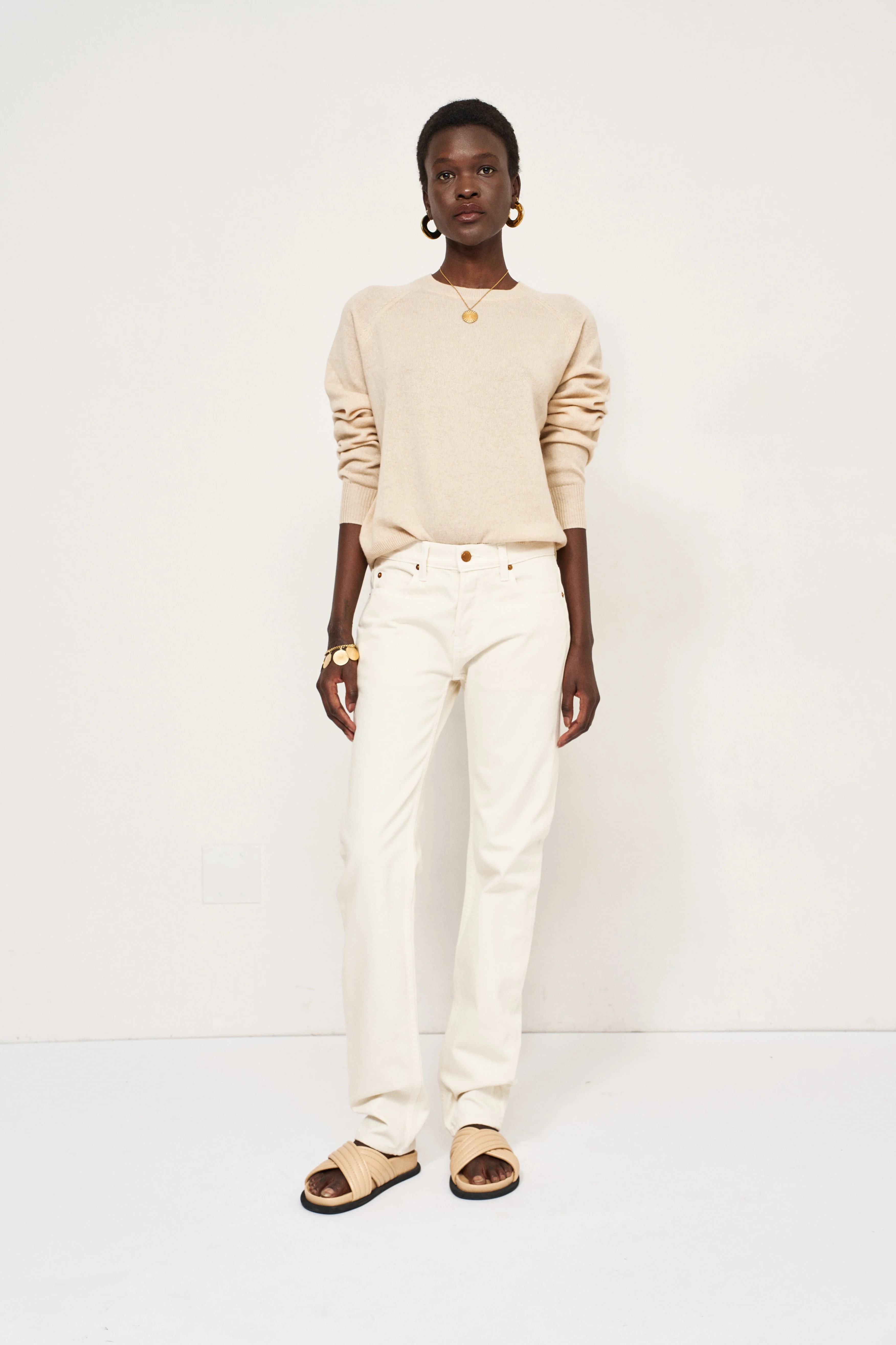 Jamie Haller - The Cashmere Crew in Creme - Image 6