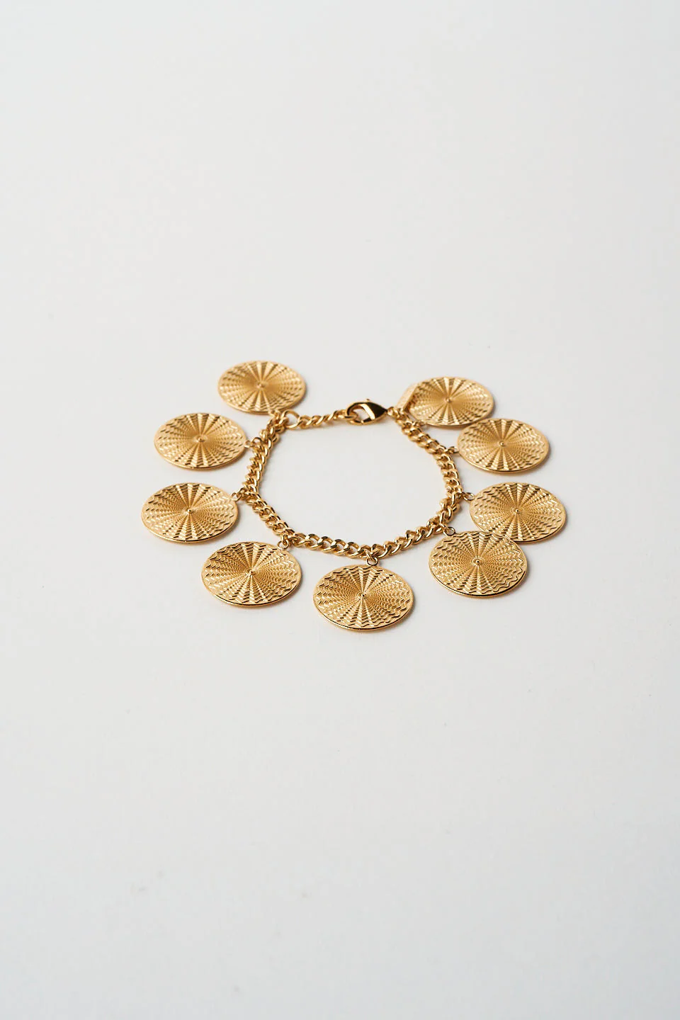 Jamie Haller - The Chaos Sunburst Charm Bracelet in Gold