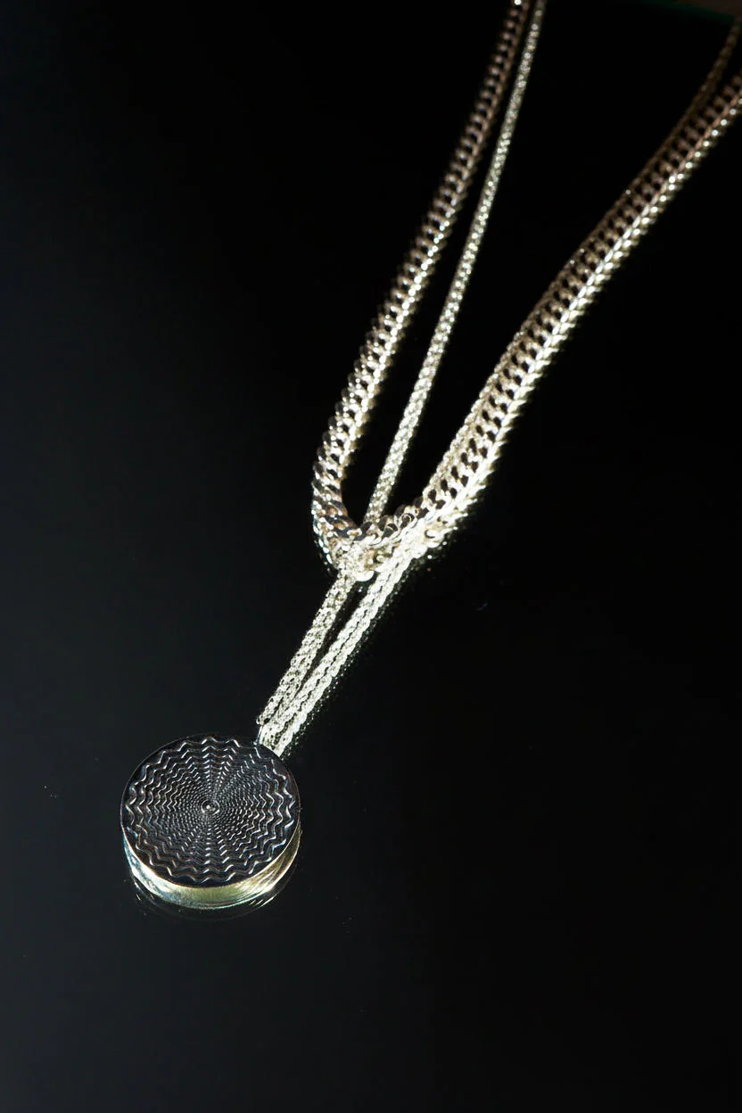 Jamie Haller - The Chaos Sunburst Necklace in Sterling Silver - Image 3