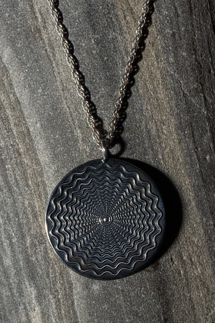 Jamie Haller - The Chaos Sunburst Necklace in Sterling Silver - Image 5