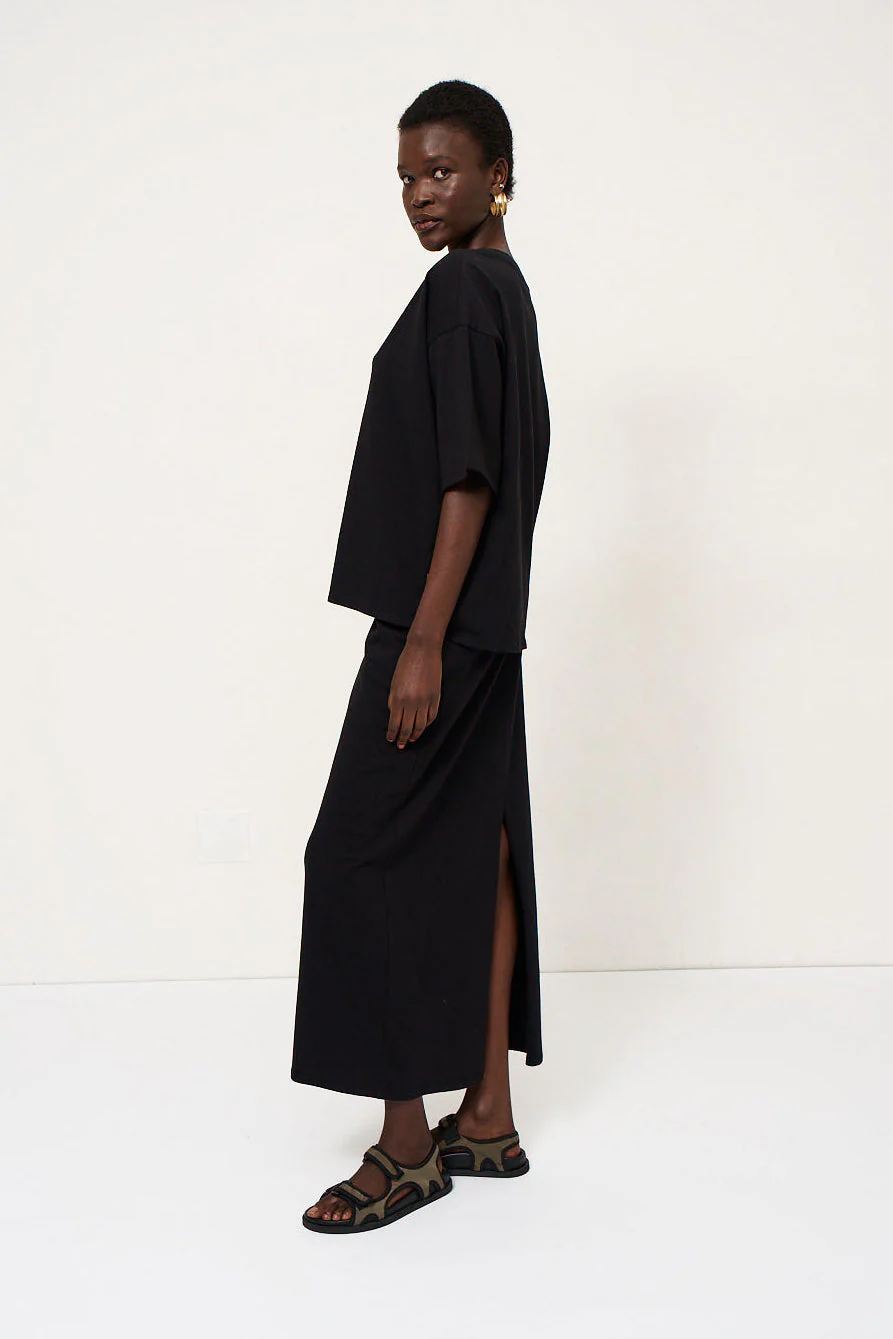 Jamie Haller - The Column Skirt in Black - Image 10