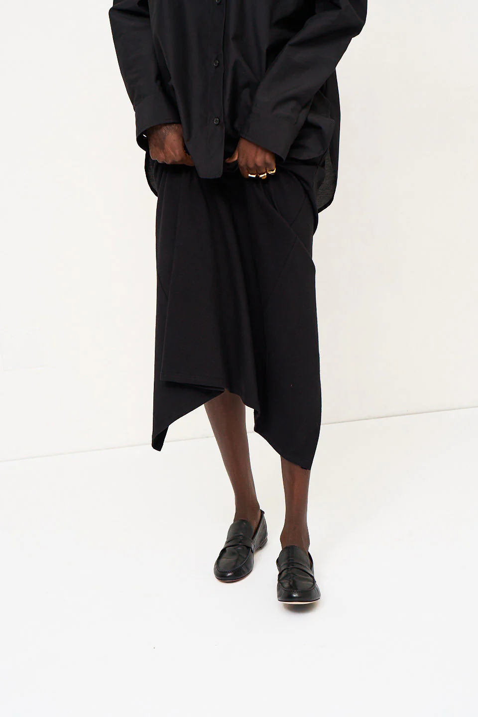 Jamie Haller - The Column Skirt in Black - Image 6