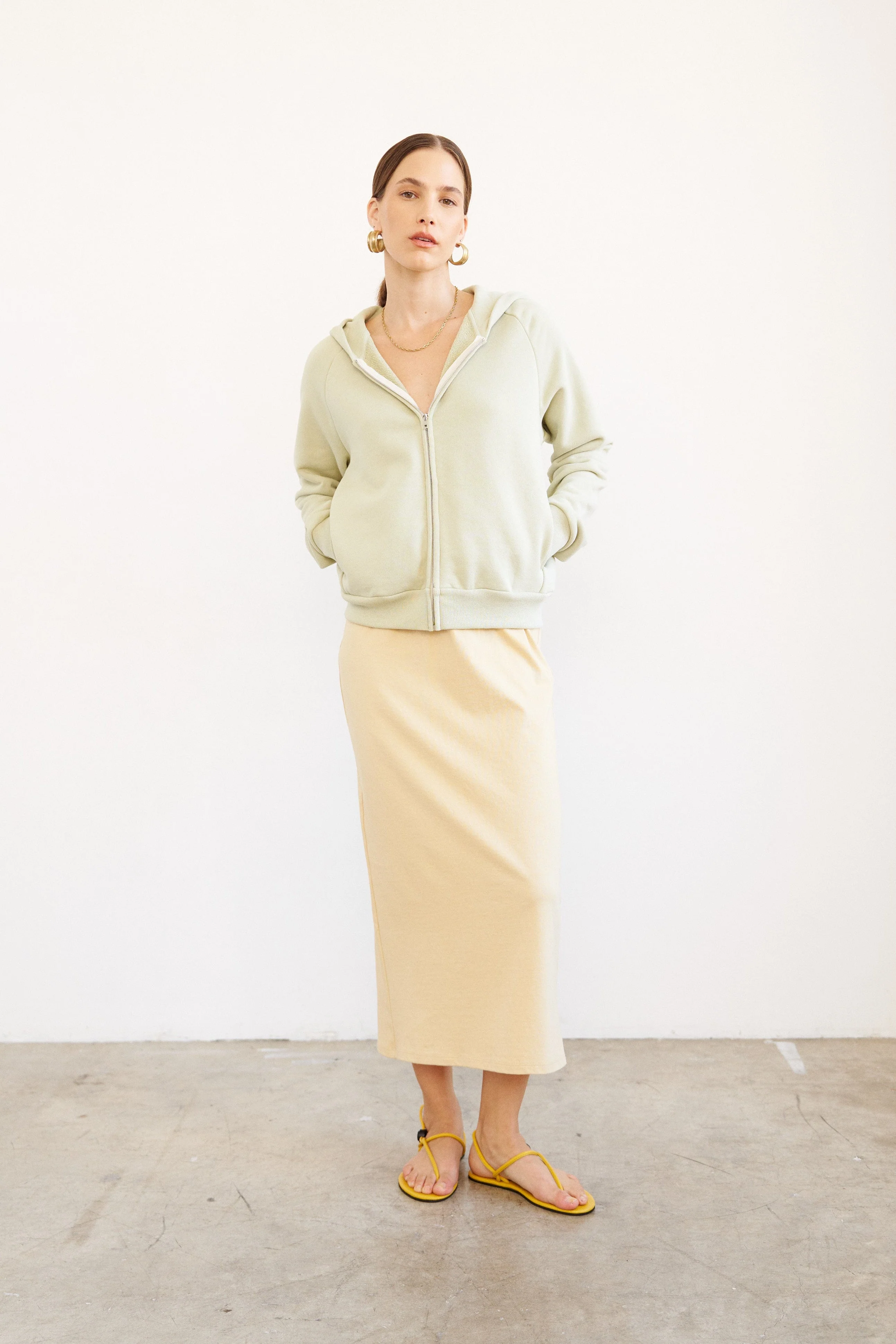 Jamie Haller - The Column Skirt in Butter - Image 2
