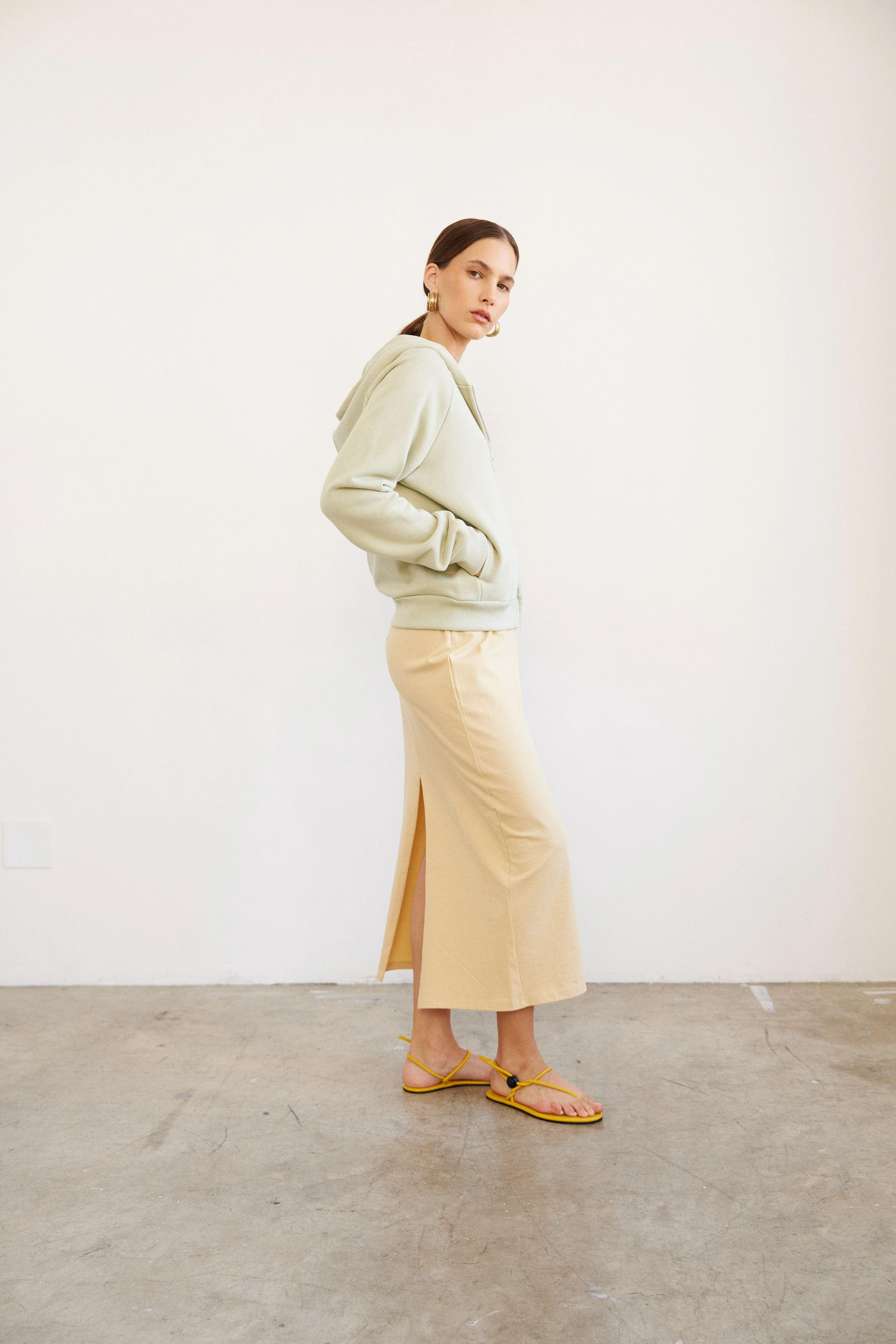 Jamie Haller - The Column Skirt in Butter - Image 3