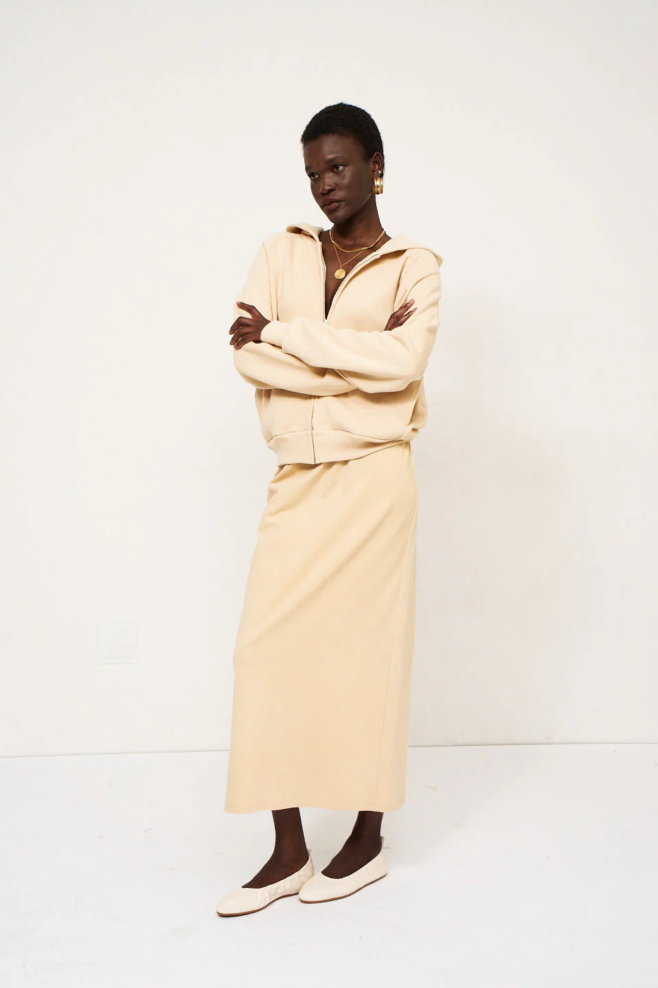 Jamie Haller - The Column Skirt in Butter - Image 5