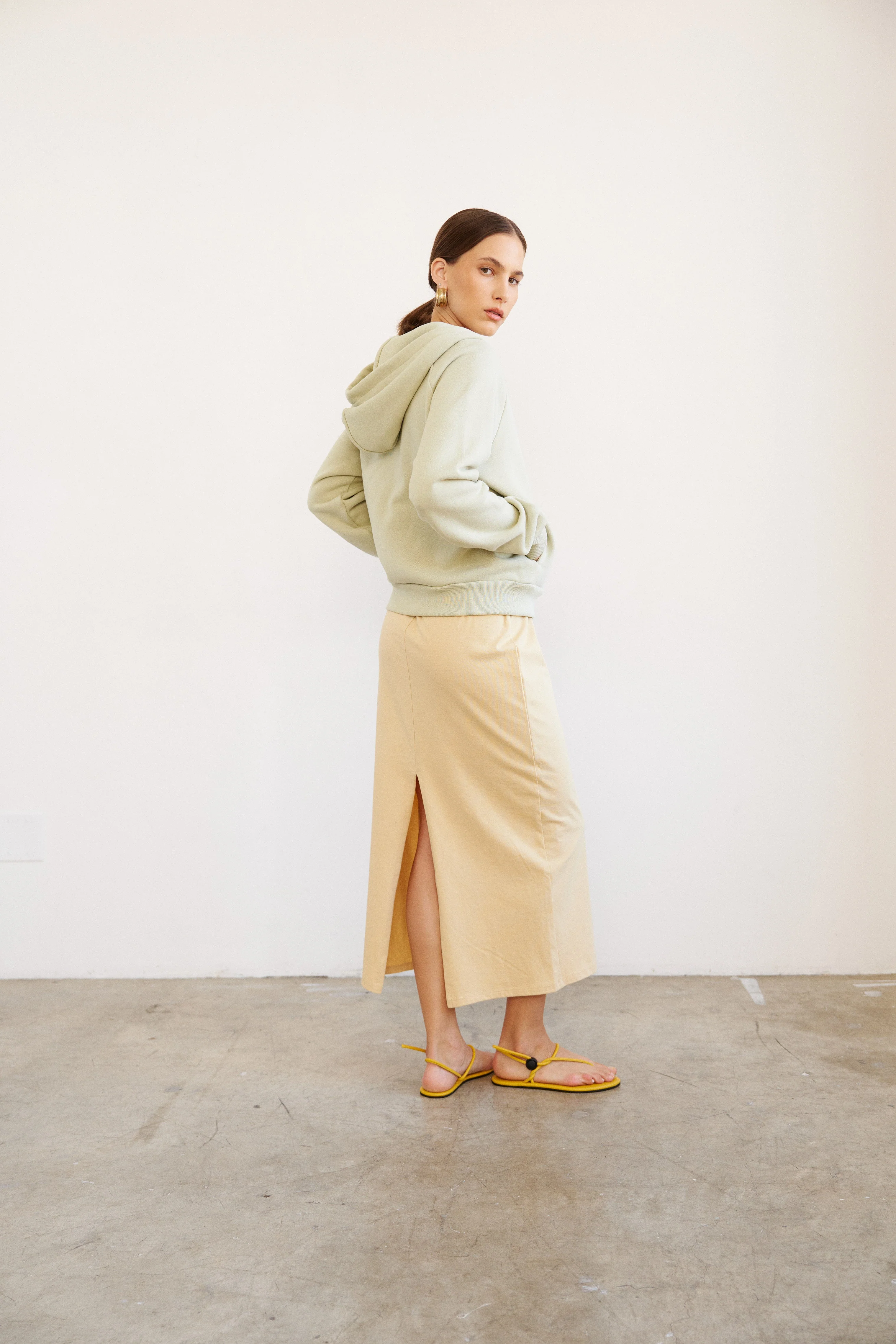 Jamie Haller - The Column Skirt in Butter - Image 9