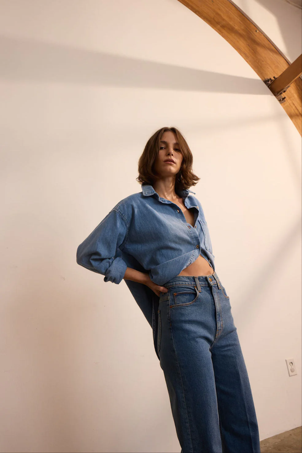 Jamie Haller - The Crease Jean in Flat Crease - Image 3
