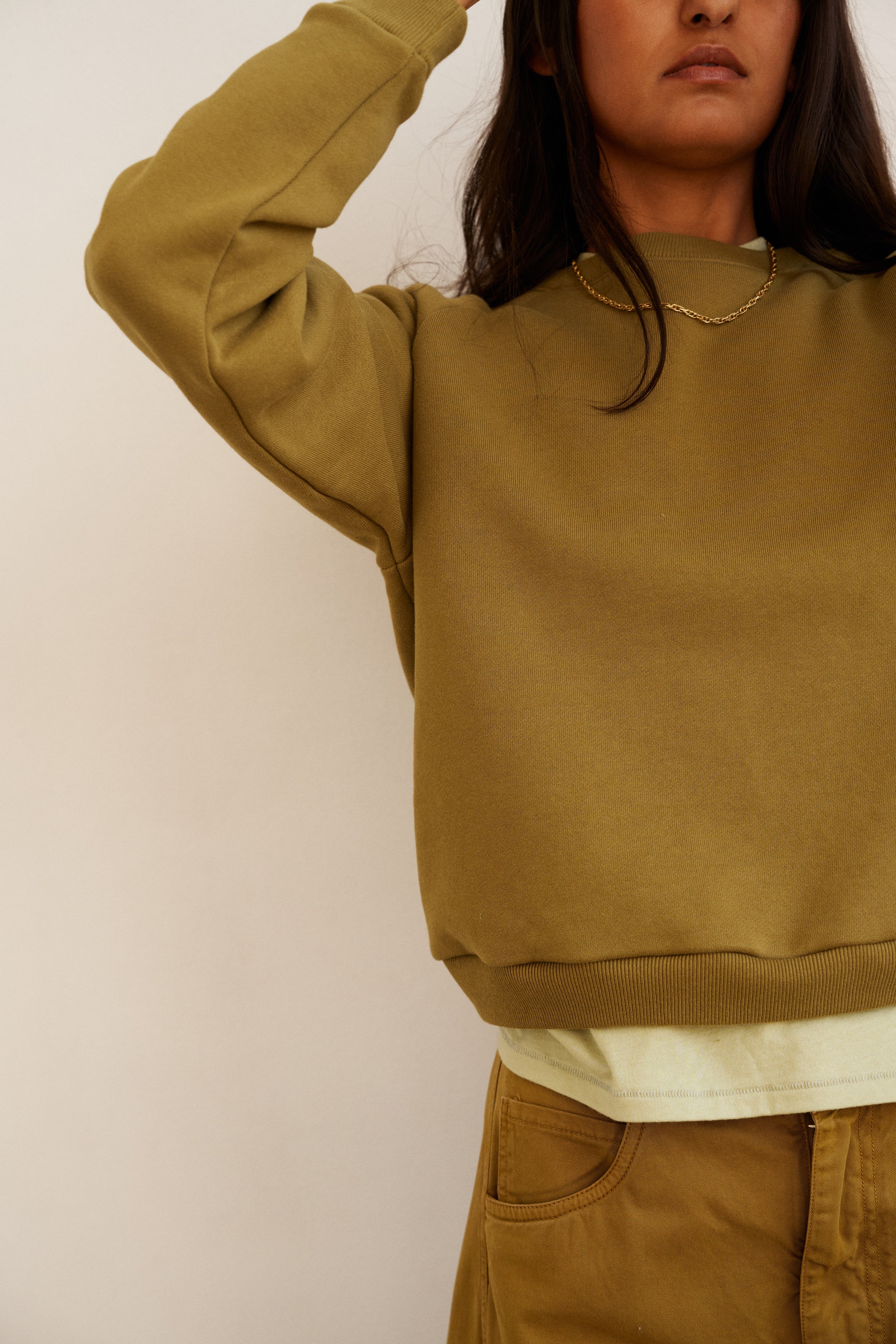Jamie Haller - The Daily Sweatshirt in Avo - Image 10
