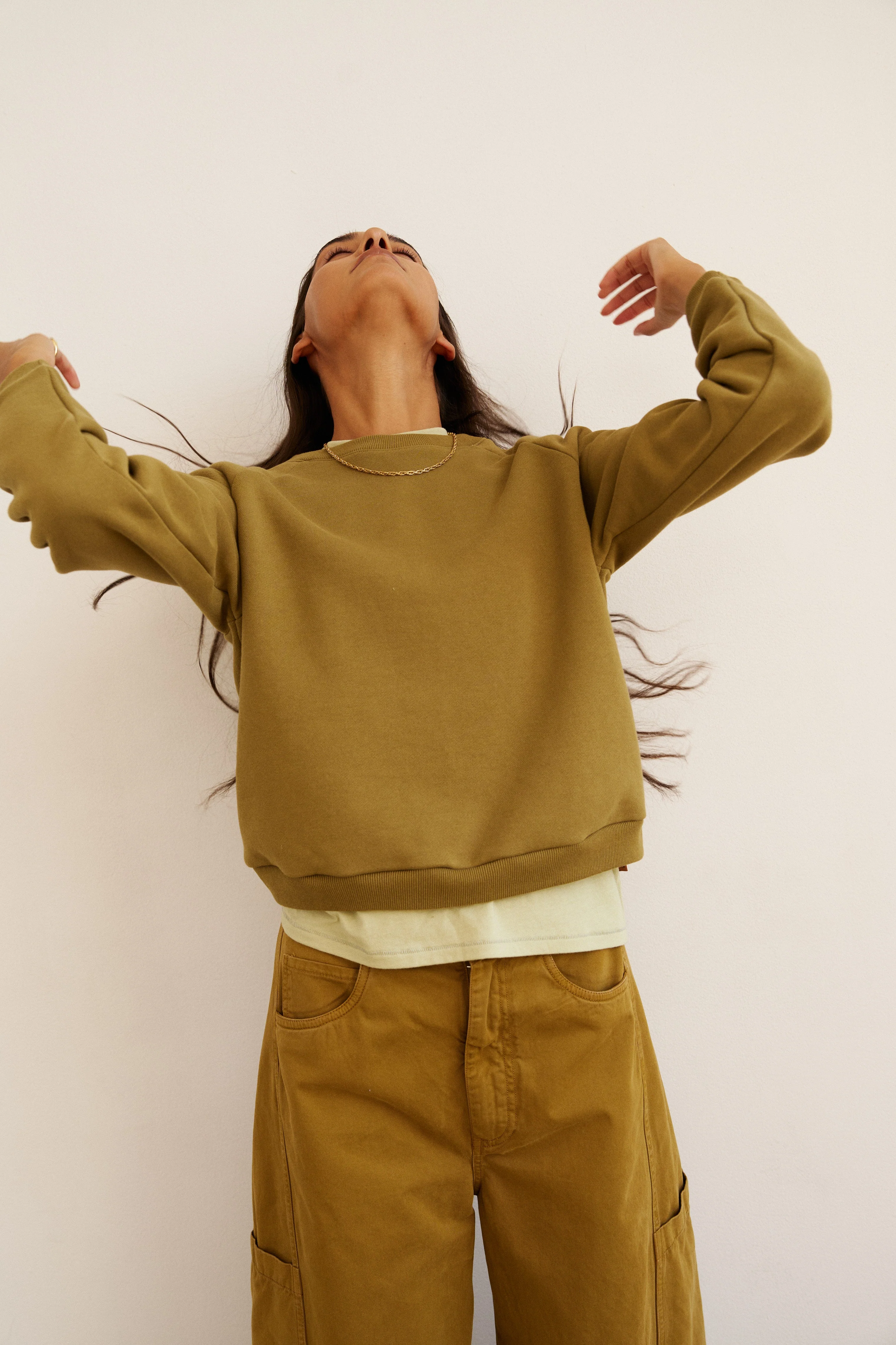 Jamie Haller - The Daily Sweatshirt in Avo - Image 6