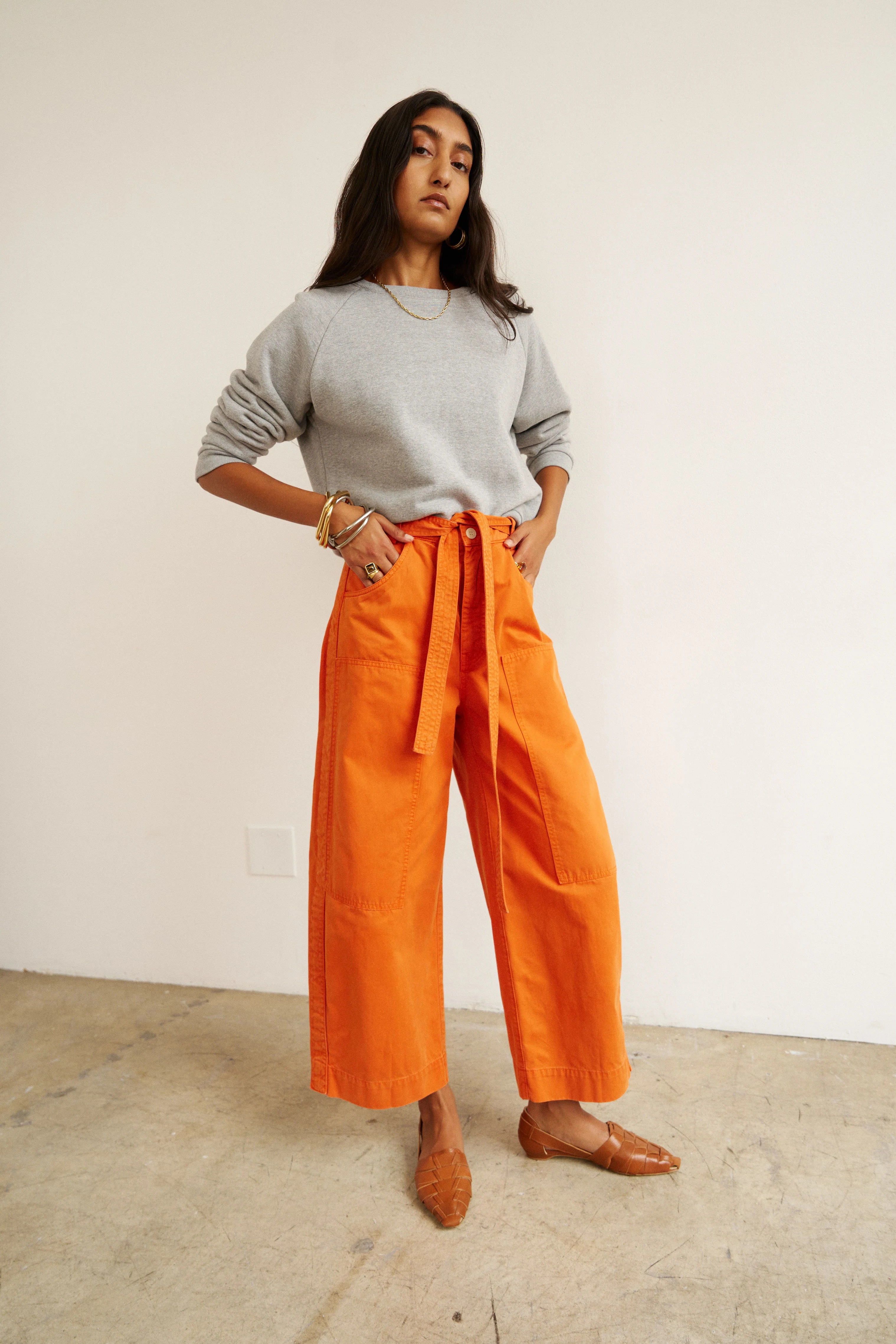 Jamie Haller - The Daily Sweatshirt in Heather Grey - Image 7