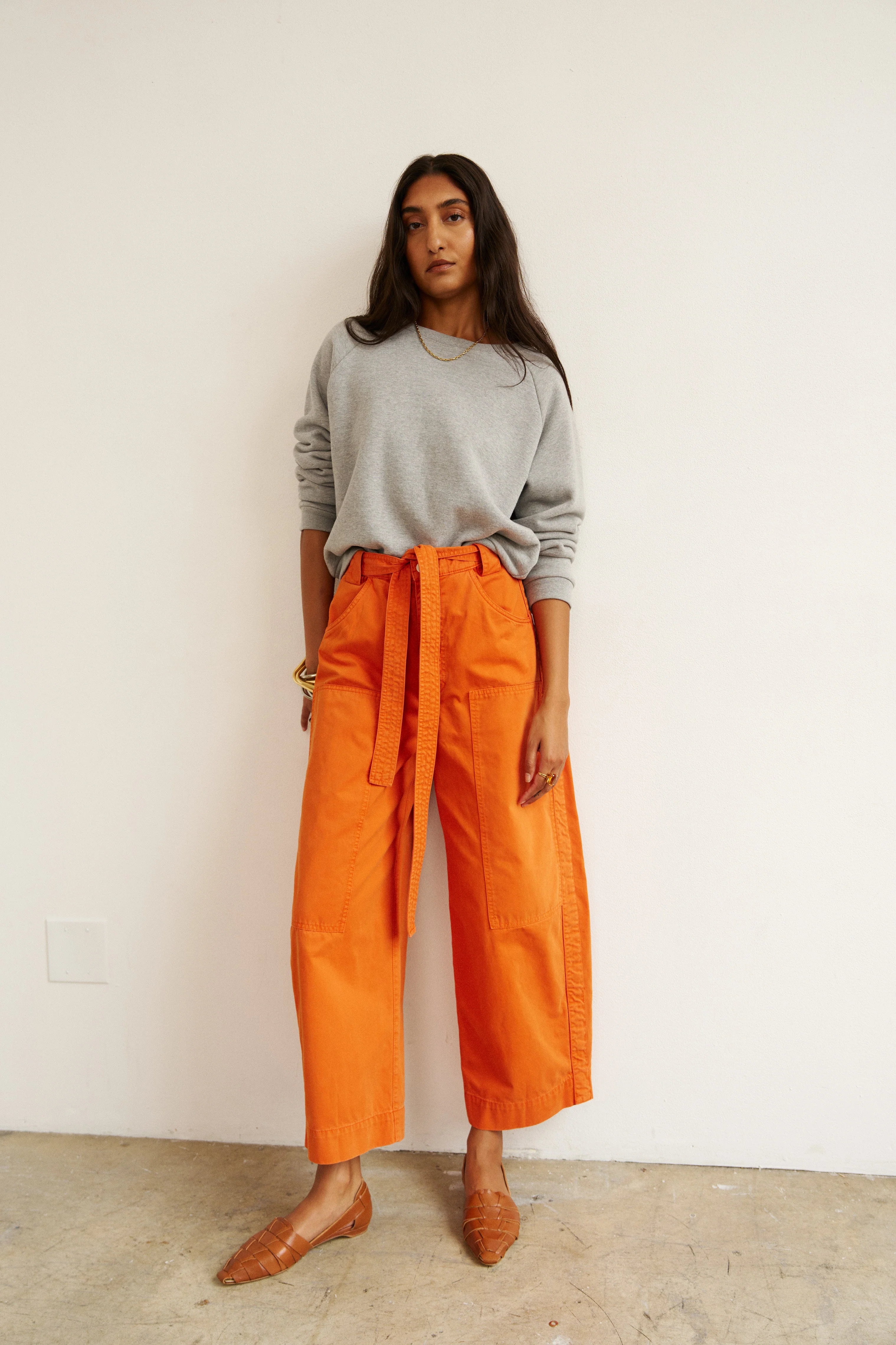 Jamie Haller - The Daily Sweatshirt in Heather Grey - Image 9