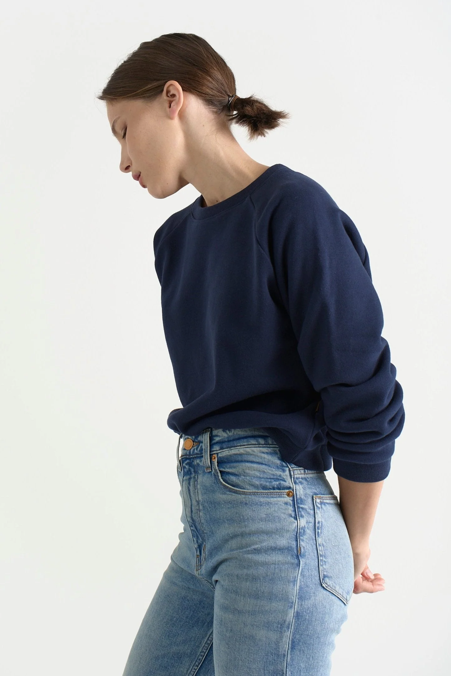Jamie Haller - The Daily Sweatshirt in Navy - Image 9