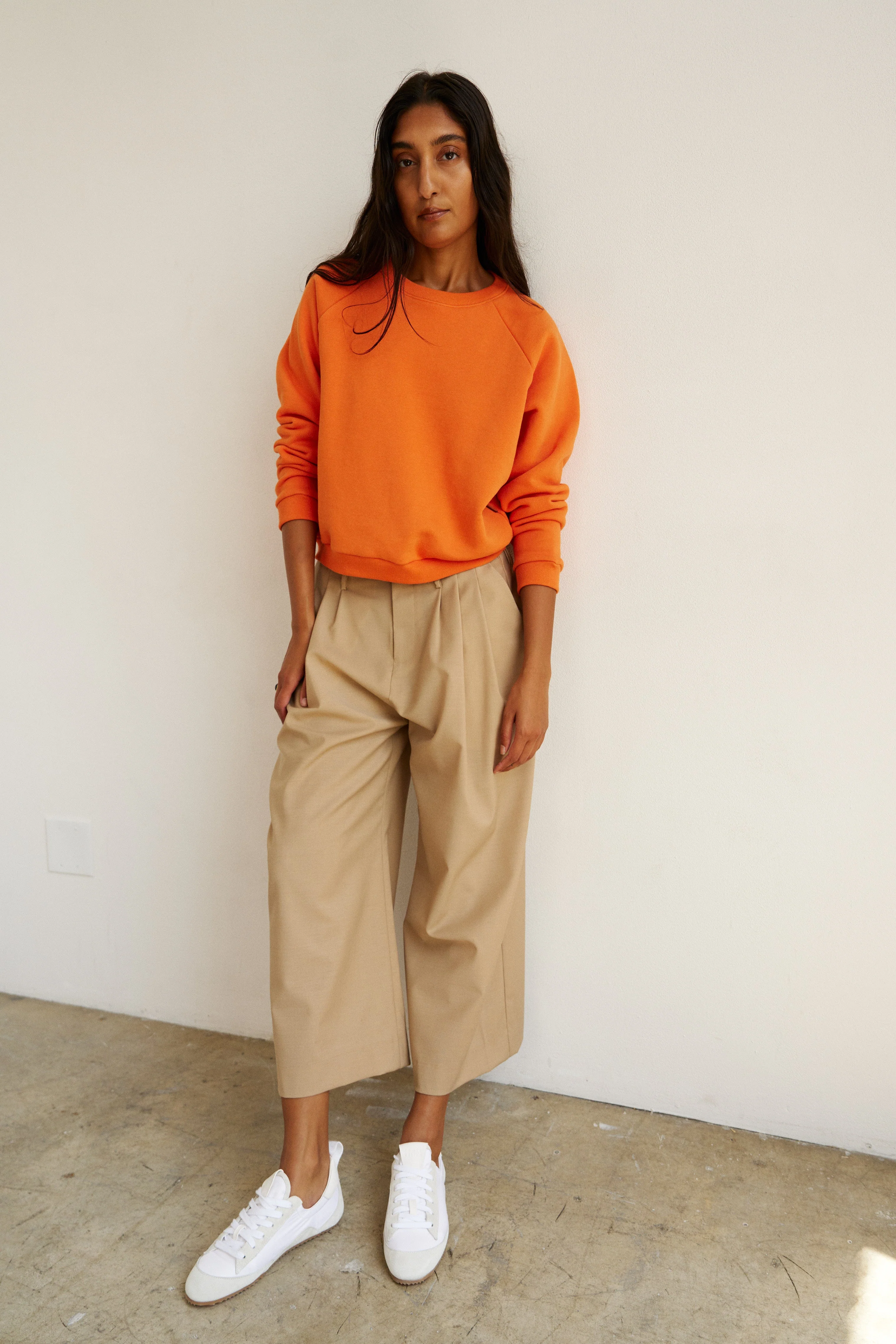 Jamie Haller - The Daily Sweatshirt in Orange - Image 3