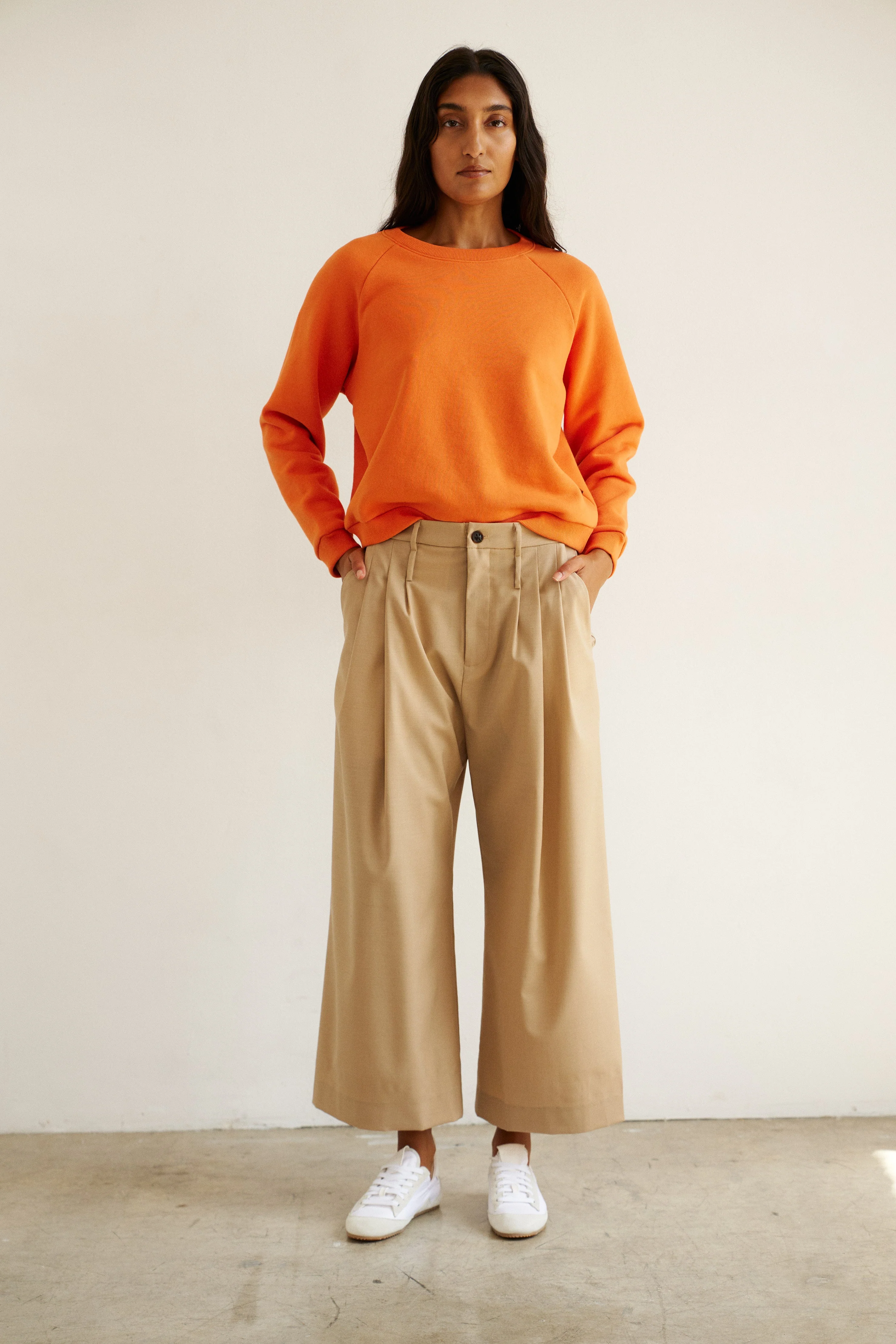 Jamie Haller - The Daily Sweatshirt in Orange - Image 8