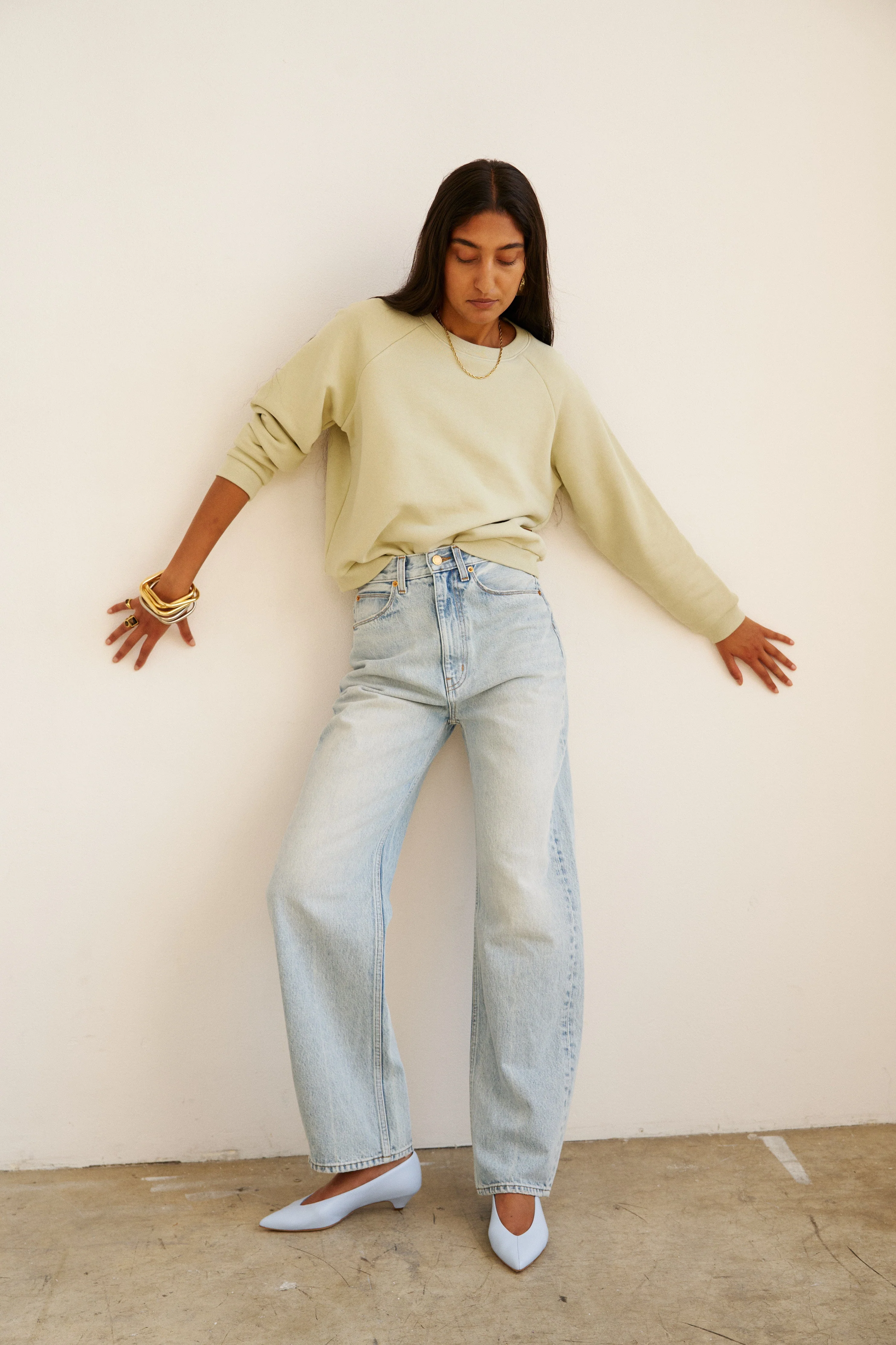 Jamie Haller - The Daily Sweatshirt in Pistachio - Image 7