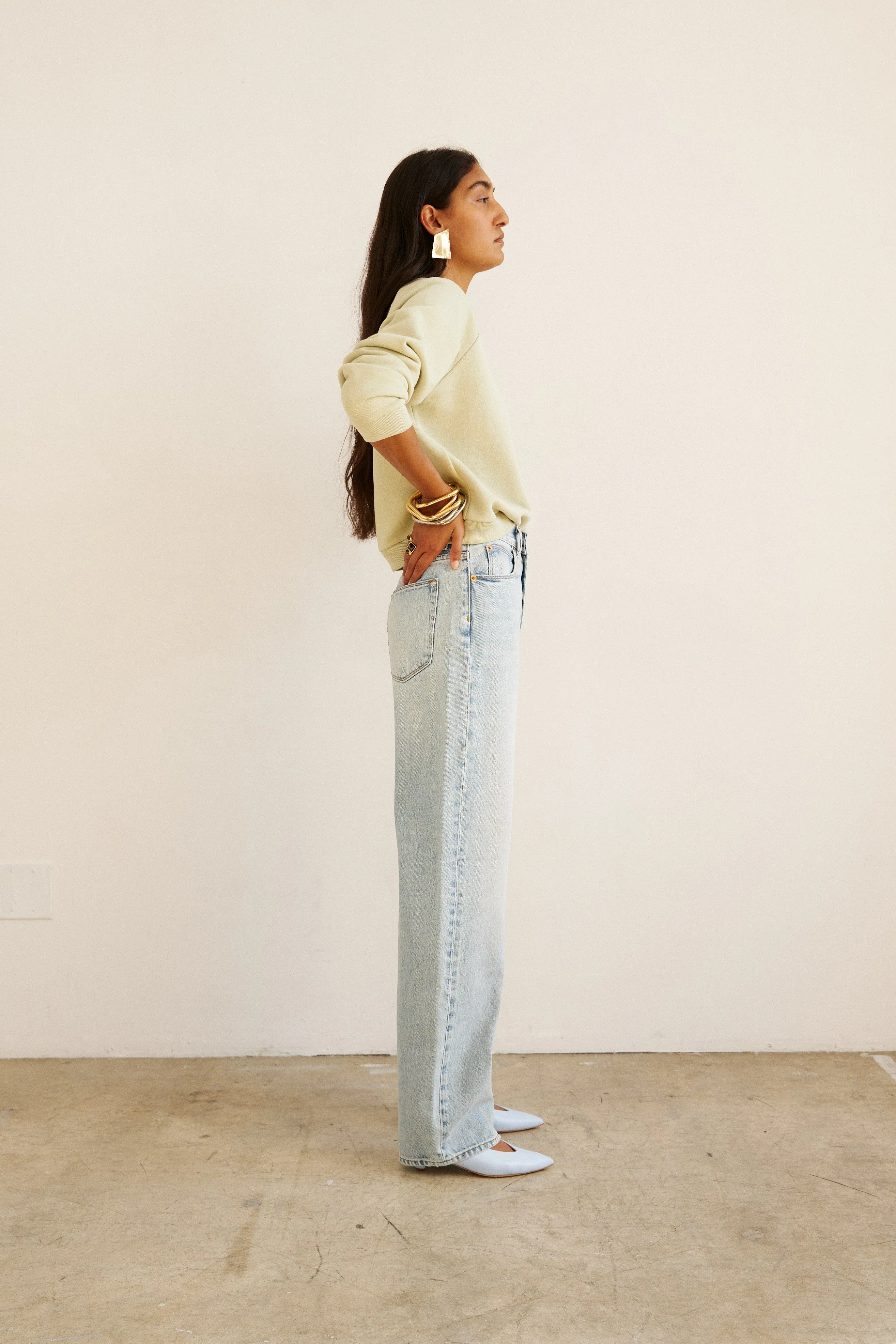 Jamie Haller - The Daily Sweatshirt in Pistachio - Image 9