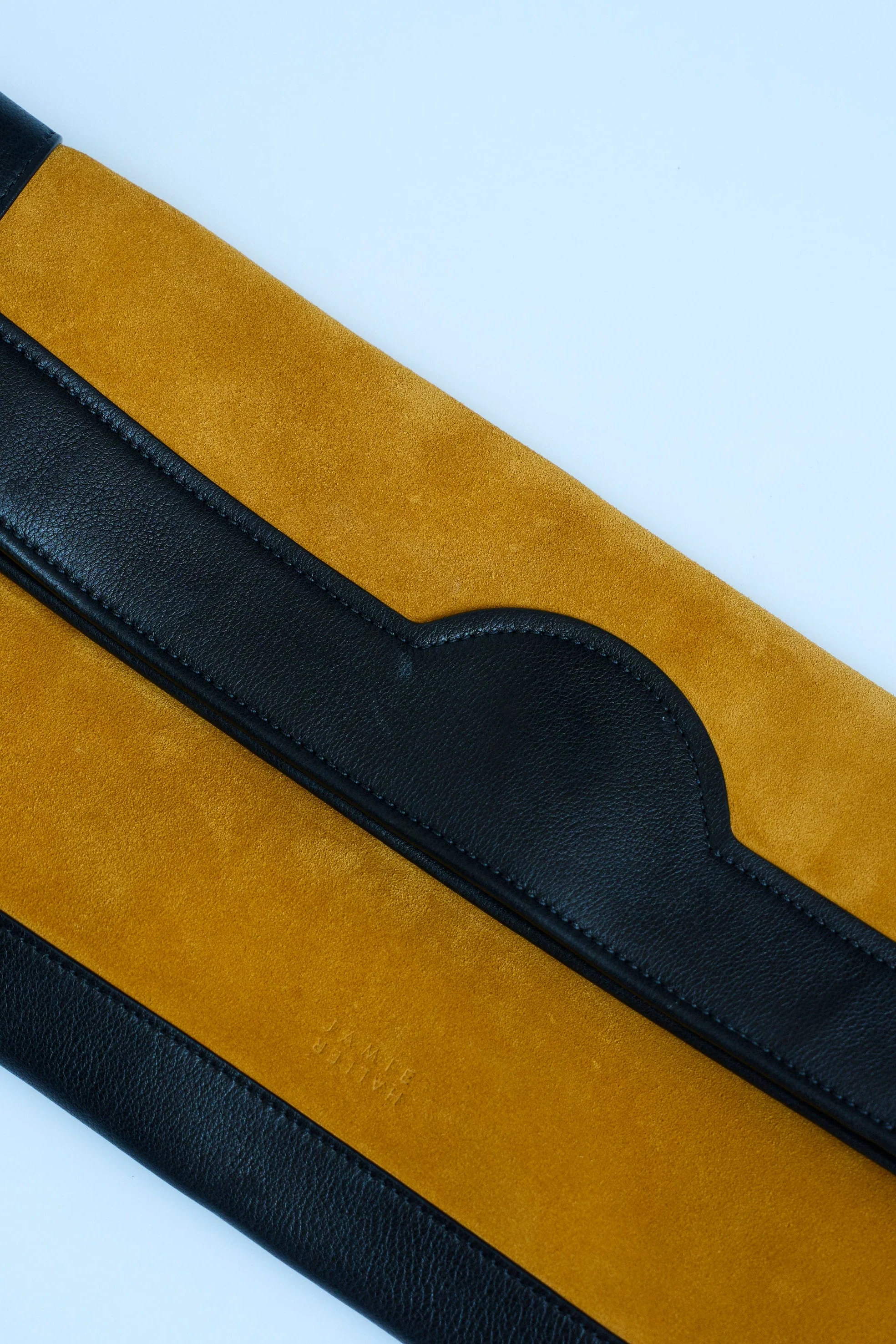 Jamie Haller - The Document Clutch in Yellow / Black - Image 9
