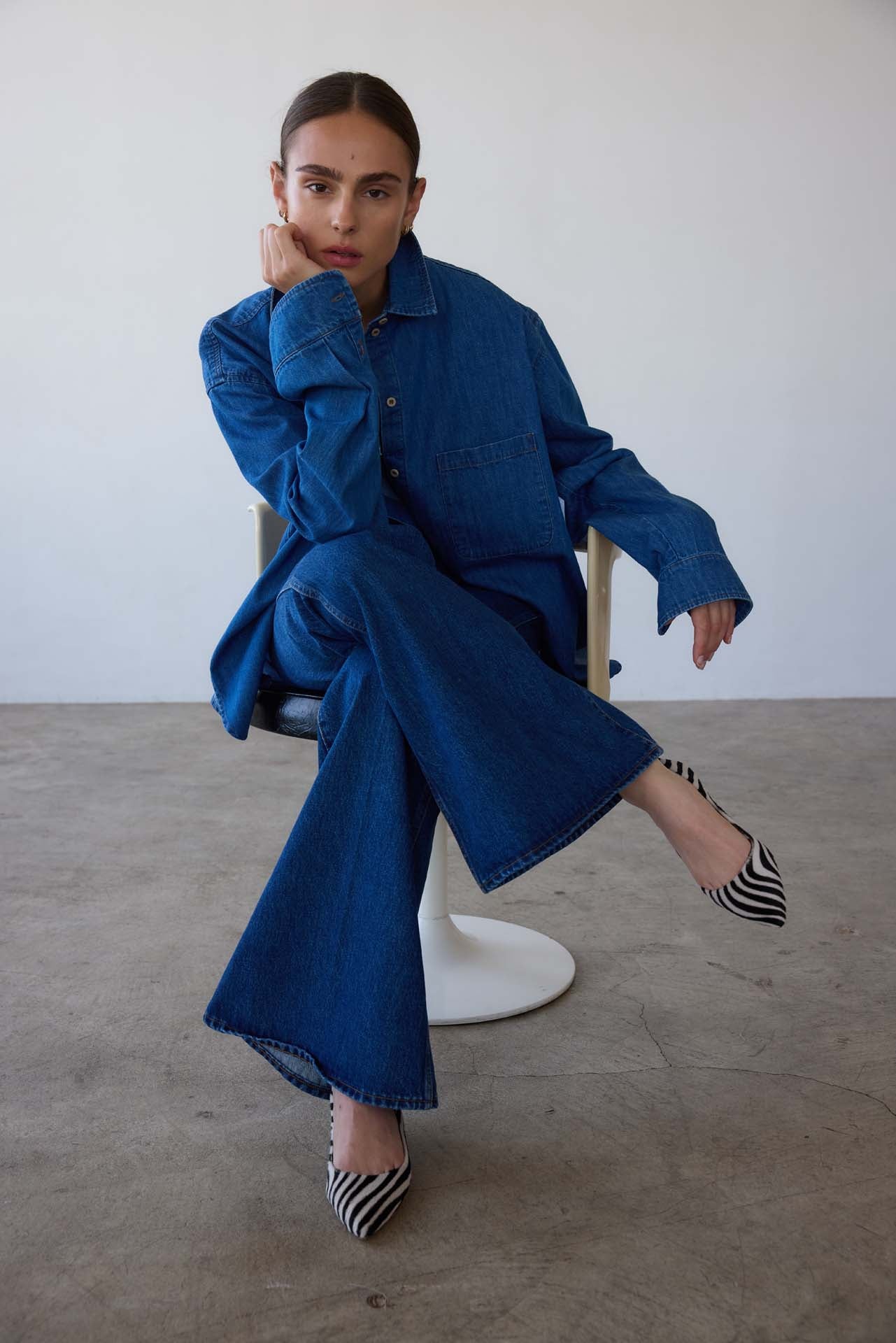Jamie Haller - The Elephant Bell in Farrah Indigo - Image 7